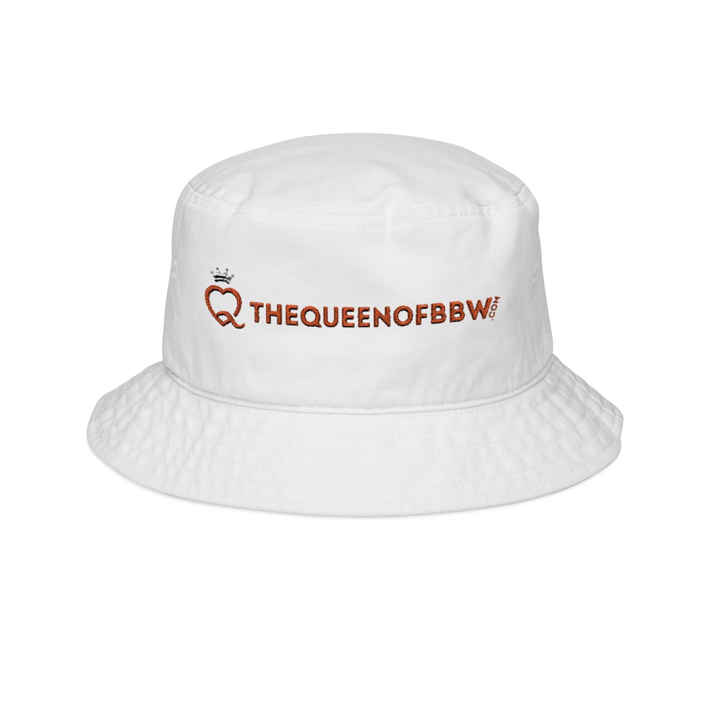 Embroidered "THEQUEENOFBBW" Bucket Hat