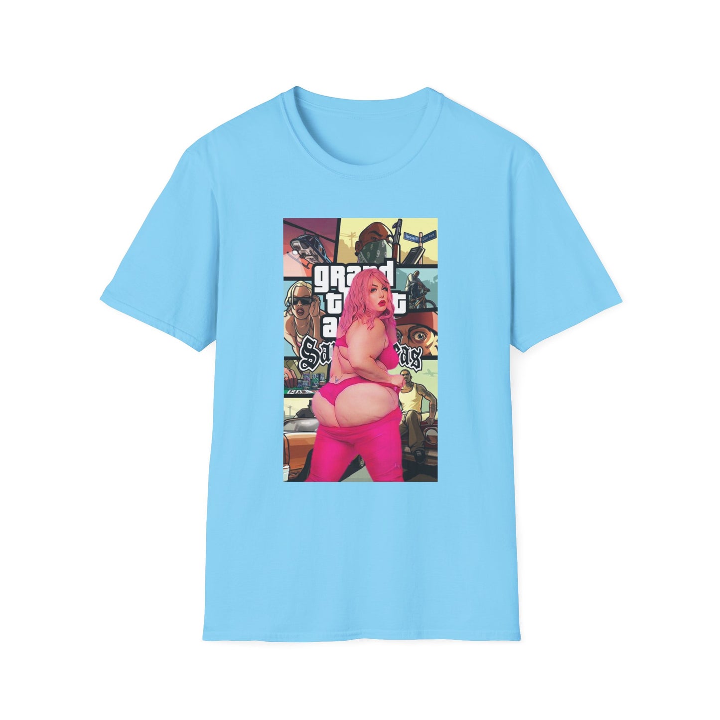 🚦 GTA Unisex Cotton Graphic T-Shirt — Street-Ready, Bold & Game-Iconic! 🚦