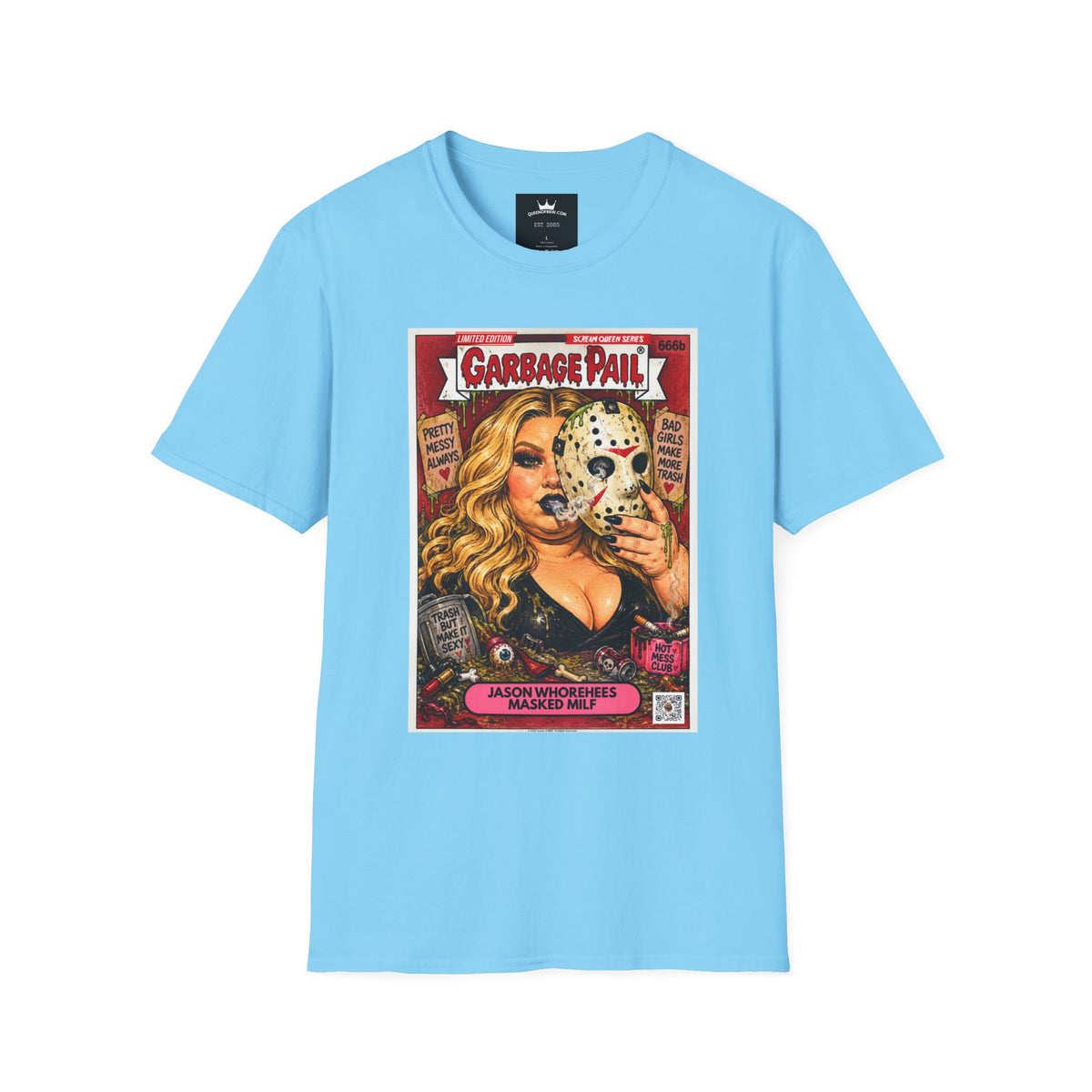 🏒 Jason Whorehees: Masked MILF | Scream Queen Slasher Series | Limited Edition Collector's Tee Camp Crystal Lake just got a whole lot THICKER, baby! 🏕️🔪