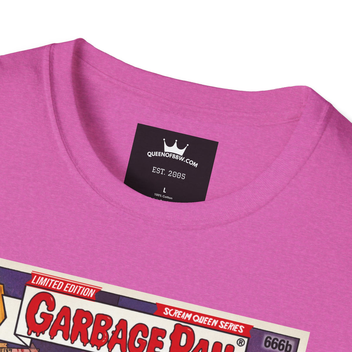 😱 Ghostface Goon Queen Scream Queen Slasher Series Garbage Pail Kollection Limited Edition Collector’s Cotton Graphic Unisex Tee