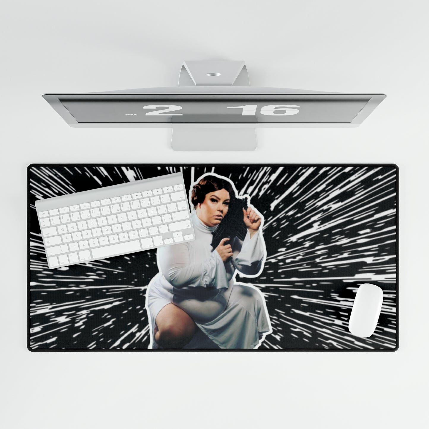 Platinum Puzzy "Princess Leia" Custom Limited Edition Cosplay Desk Mats