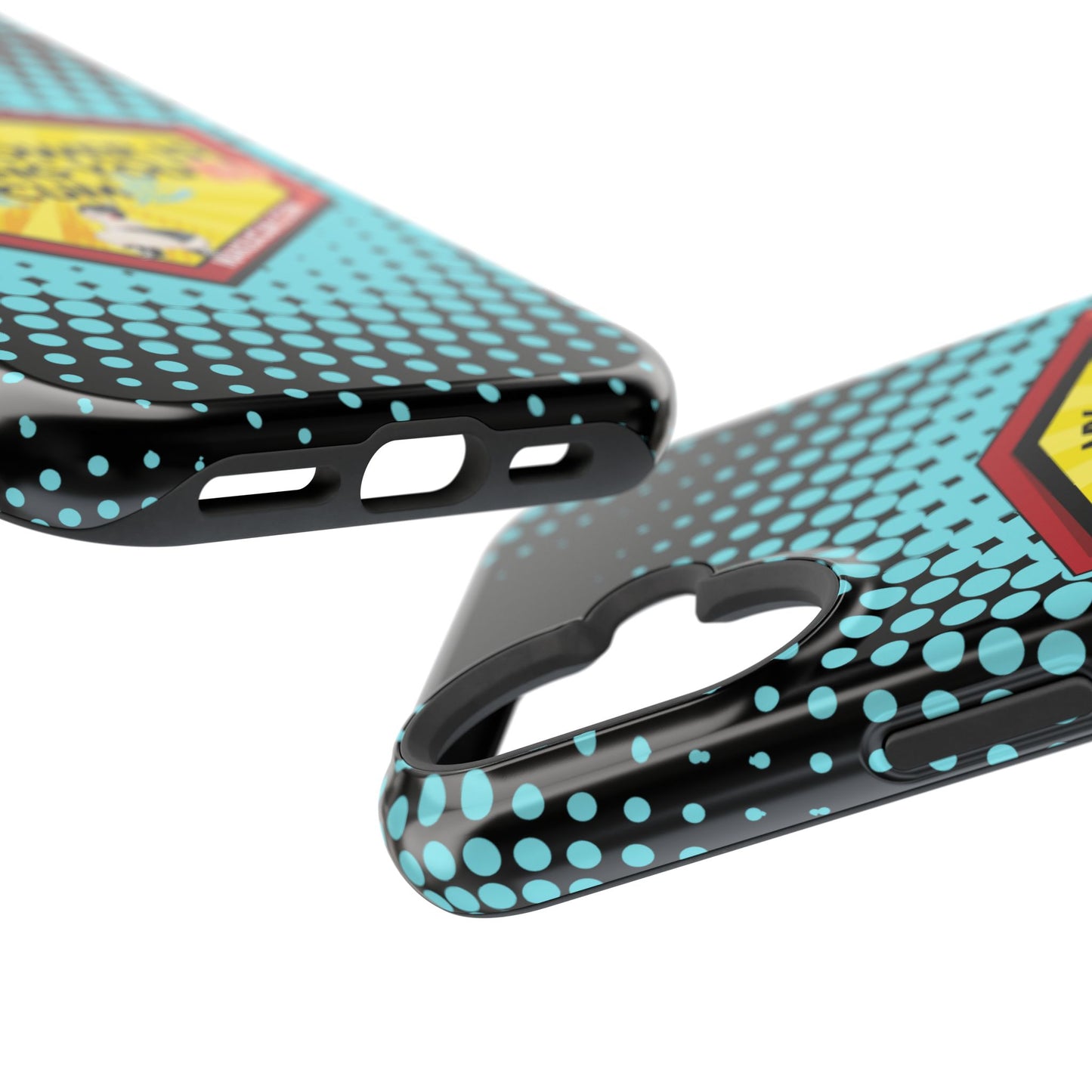 🔥 Spicy & Strong – Magnetic Superpower Adult-Themed Phone Case 💋📱