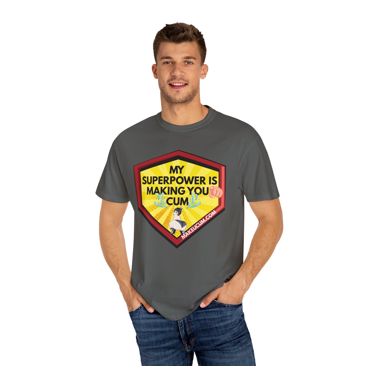 My Superpower is to Make You Cum Cotton Men's T-shirt