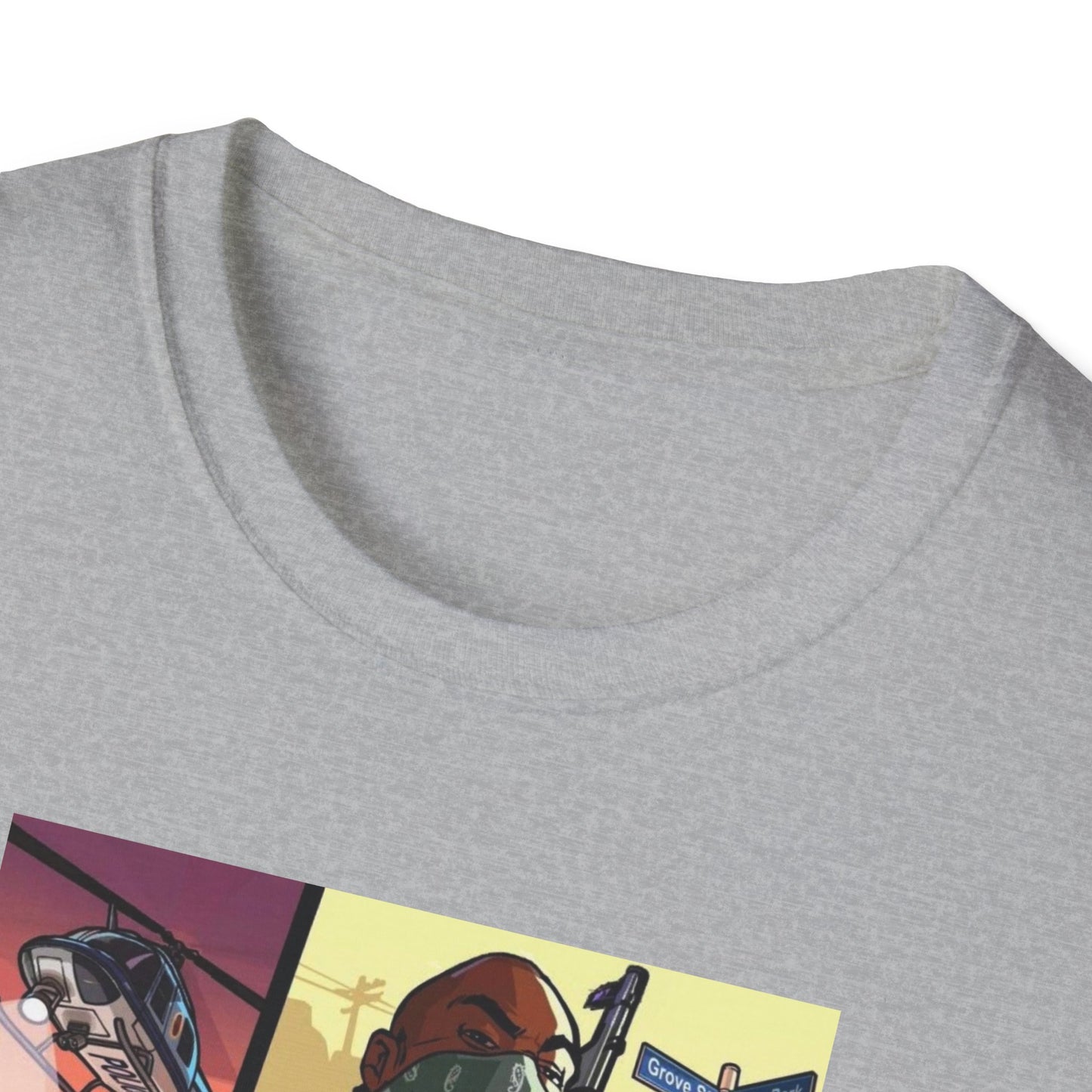 🚦 GTA Unisex Cotton Graphic T-Shirt — Street-Ready, Bold & Game-Iconic! 🚦