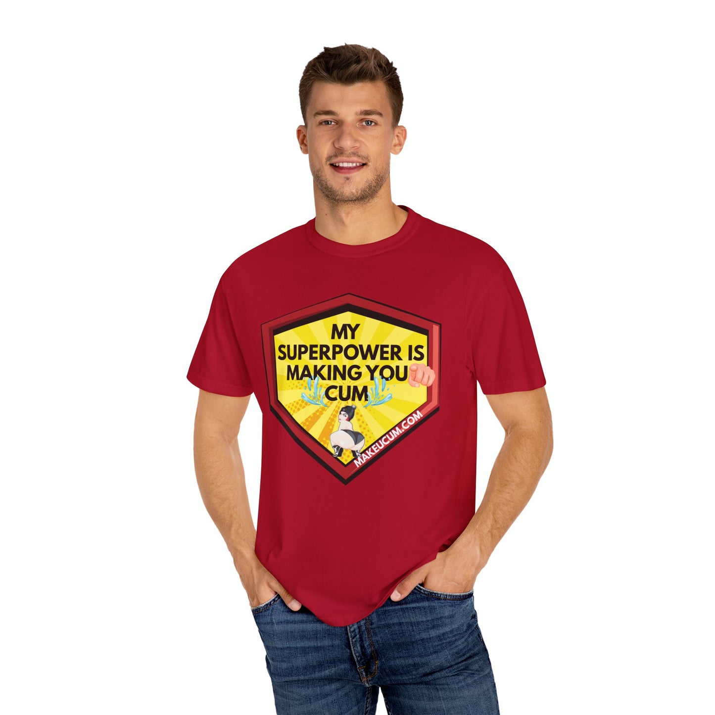My Superpower is to Make You Cum Cotton Men's T-shirt