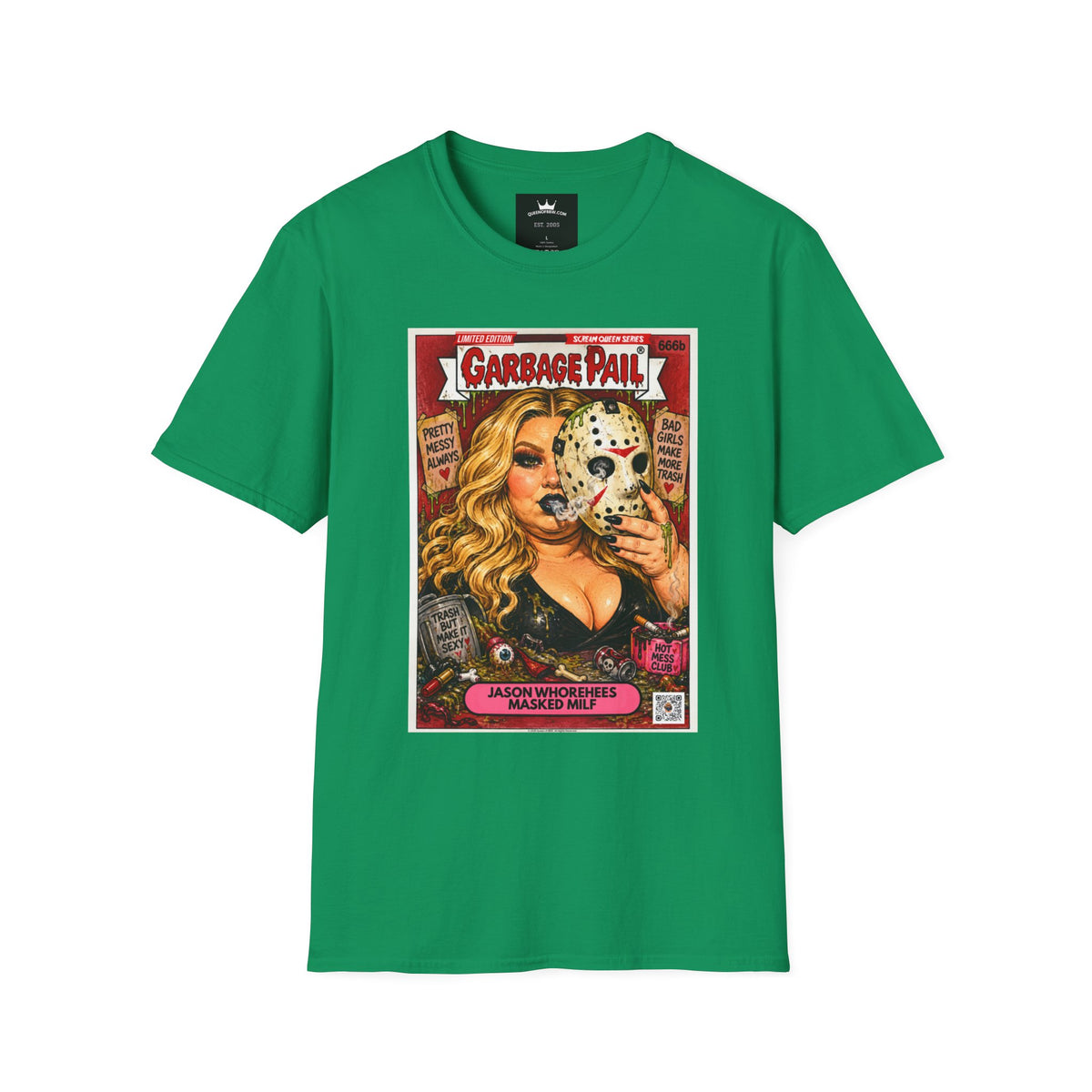 🏒 Jason Whorehees: Masked MILF | Scream Queen Slasher Series | Limited Edition Collector's Tee Camp Crystal Lake just got a whole lot THICKER, baby! 🏕️🔪