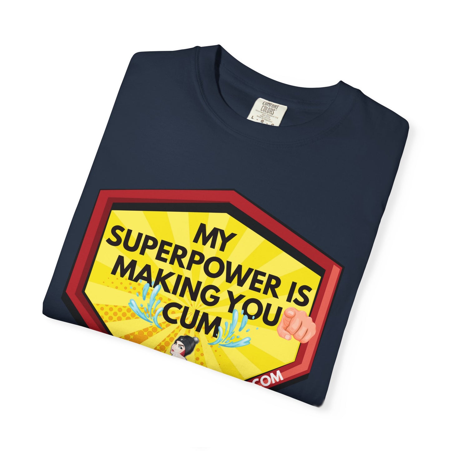 My Superpower is to Make You Cum Cotton Men's T-shirt