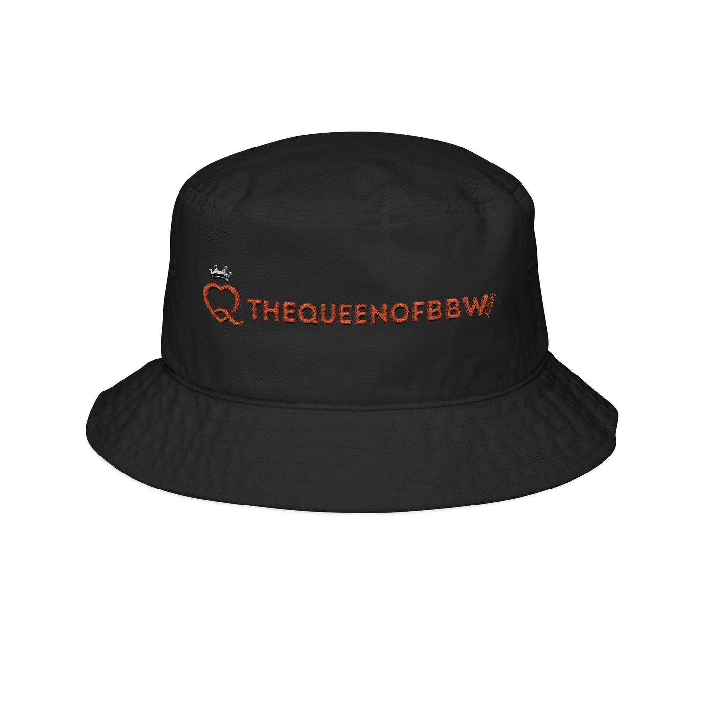 Embroidered "THEQUEENOFBBW" Bucket Hat