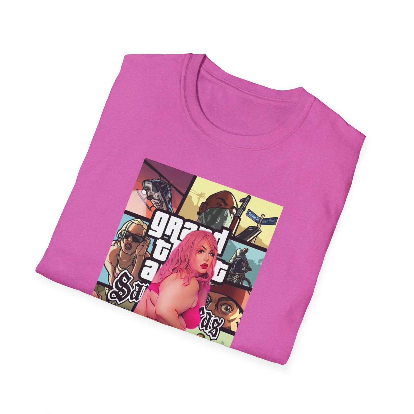 🚦 GTA Unisex Cotton Graphic T-Shirt — Street-Ready, Bold & Game-Iconic! 🚦