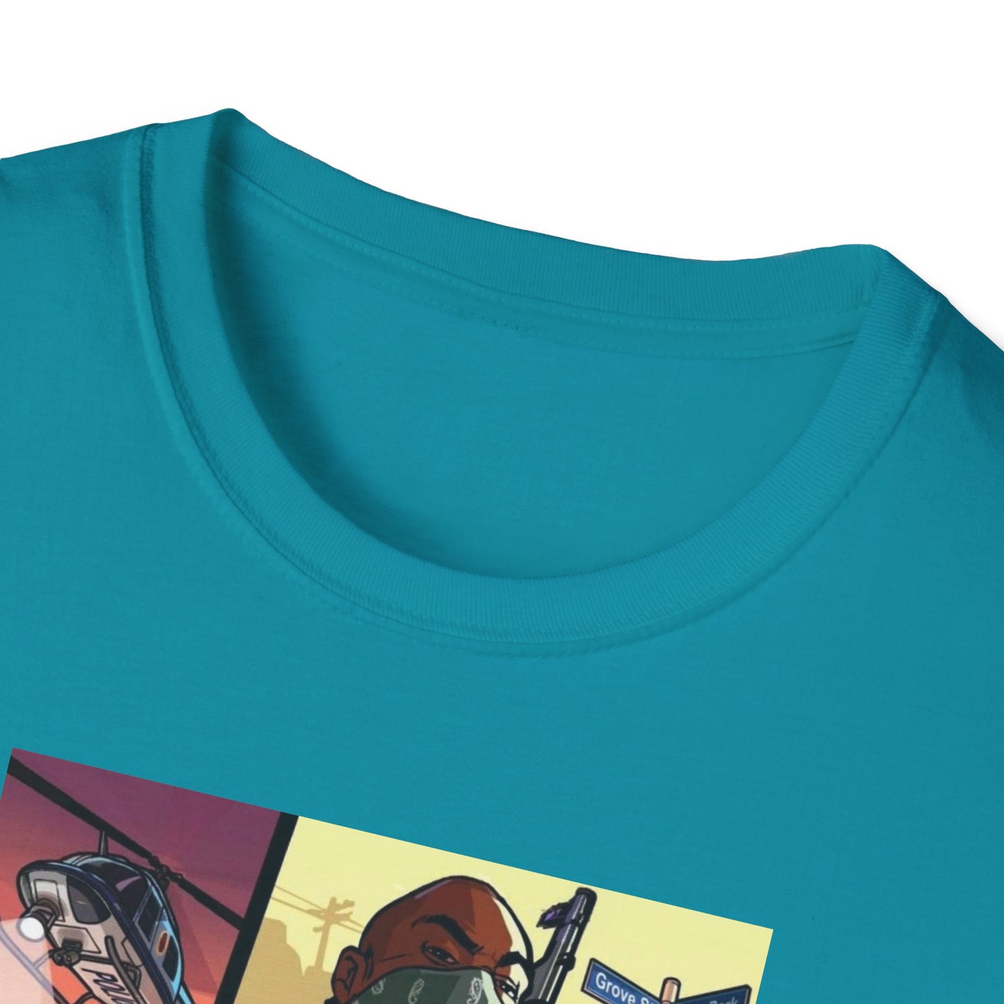 🚦 GTA Unisex Cotton Graphic T-Shirt — Street-Ready, Bold & Game-Iconic! 🚦