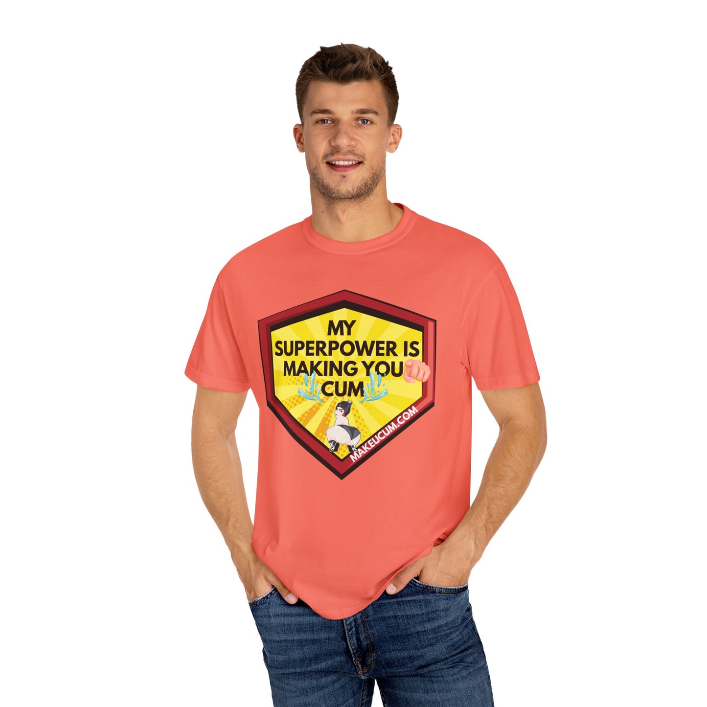 My Superpower is to Make You Cum Cotton Men's T-shirt