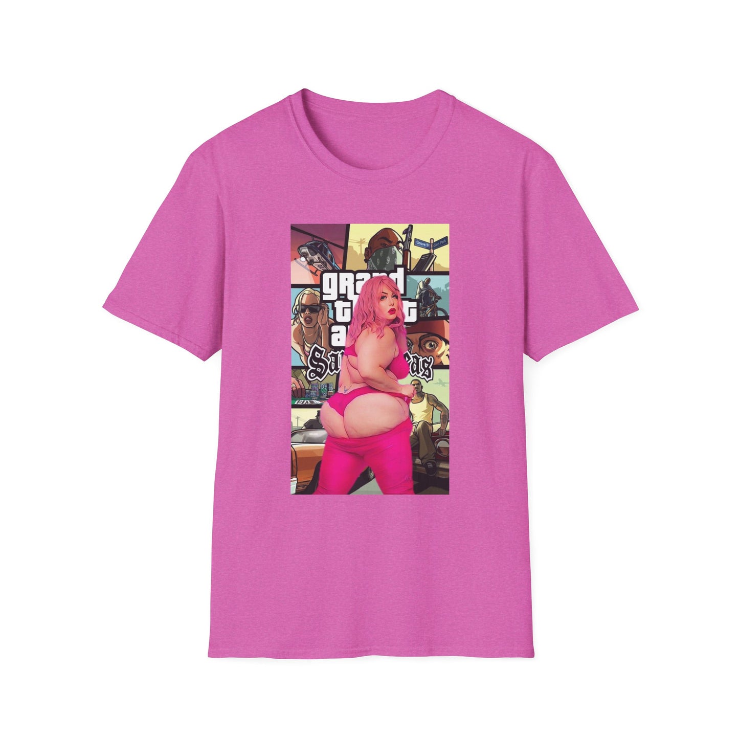 🚦 GTA Unisex Cotton Graphic T-Shirt — Street-Ready, Bold & Game-Iconic! 🚦
