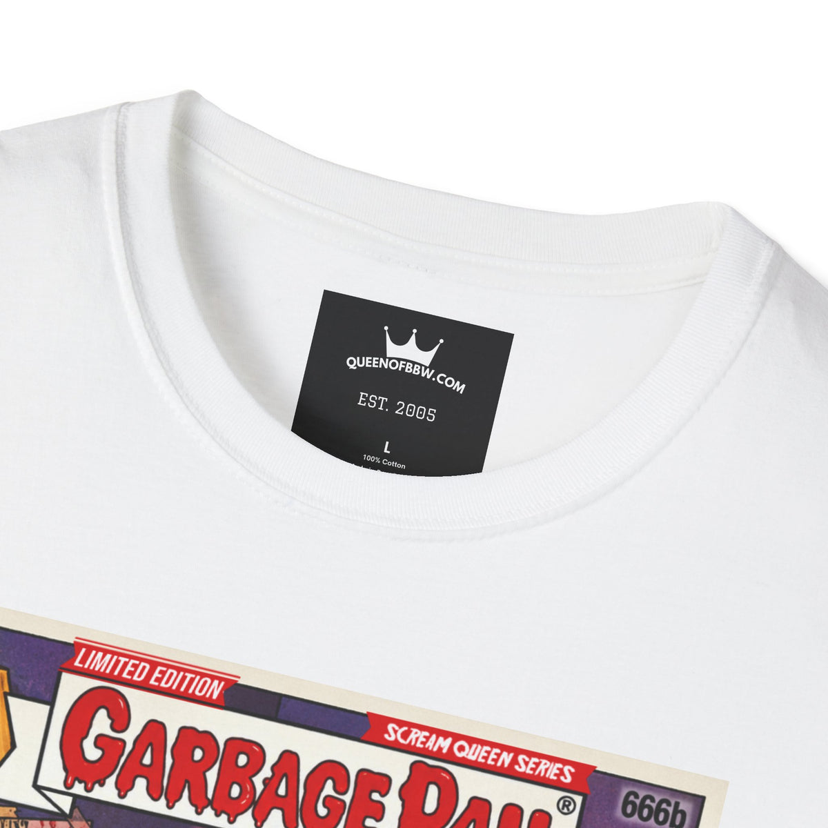 😱 Ghostface Goon Queen Scream Queen Slasher Series Garbage Pail Kollection Limited Edition Collector’s Cotton Graphic Unisex Tee