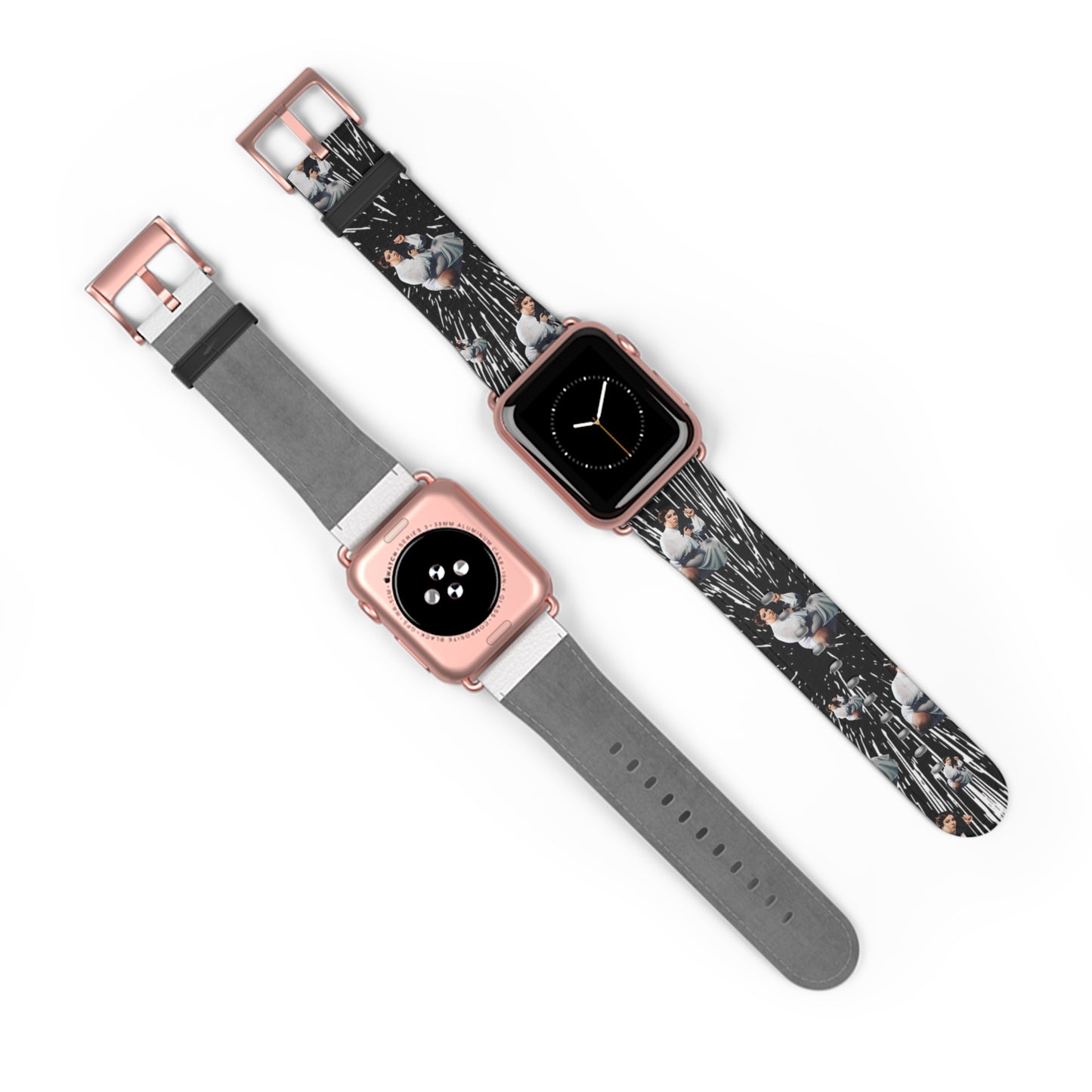 Artistic Watch Band - Unique Floral Design for Stylish Accessories