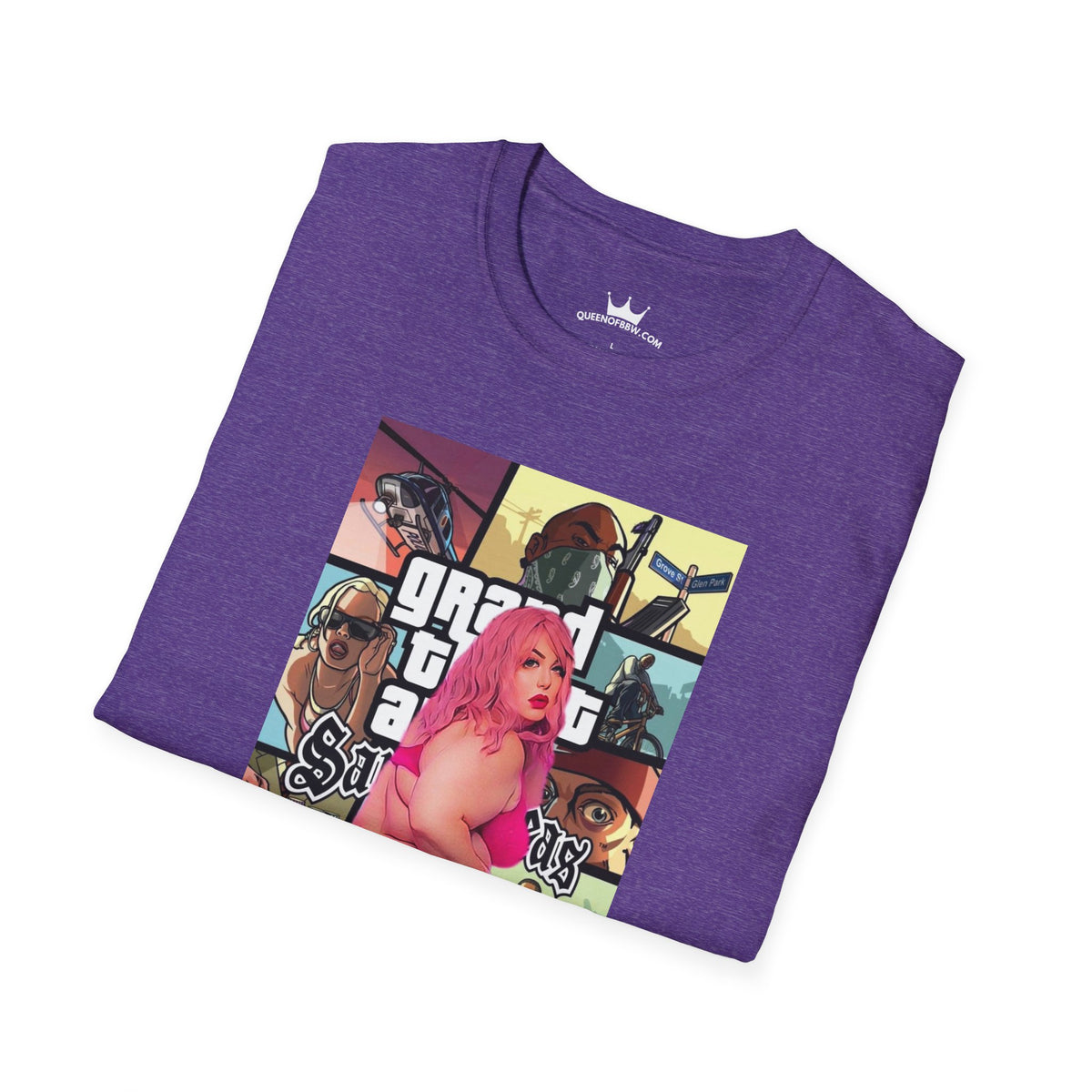 🚦 GTA Unisex Cotton Graphic T-Shirt — Street-Ready, Bold & Game-Iconic! 🚦