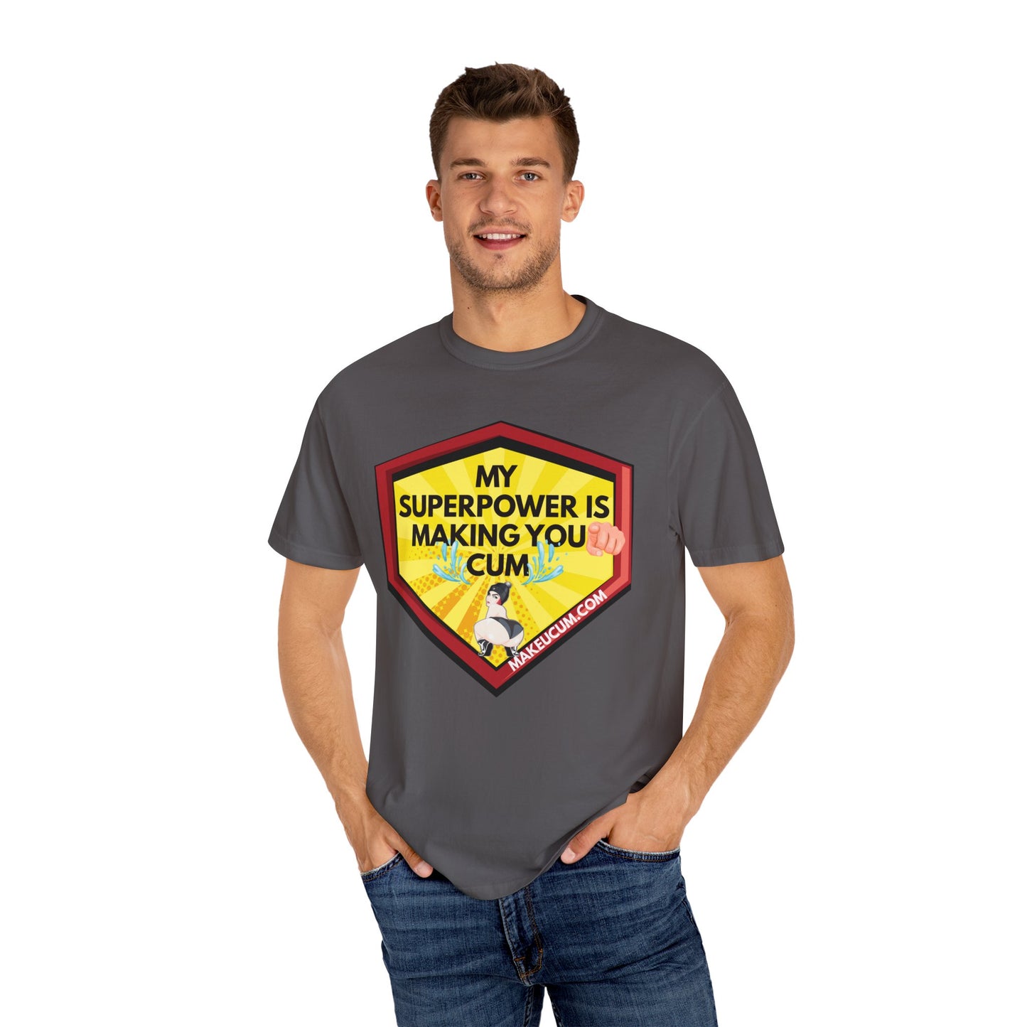My Superpower is to Make You Cum Cotton Men's T-shirt