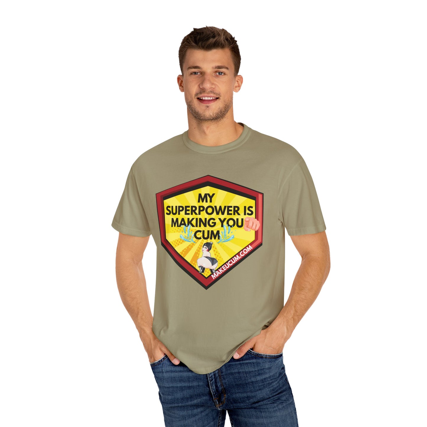 My Superpower is to Make You Cum Cotton Men's T-shirt