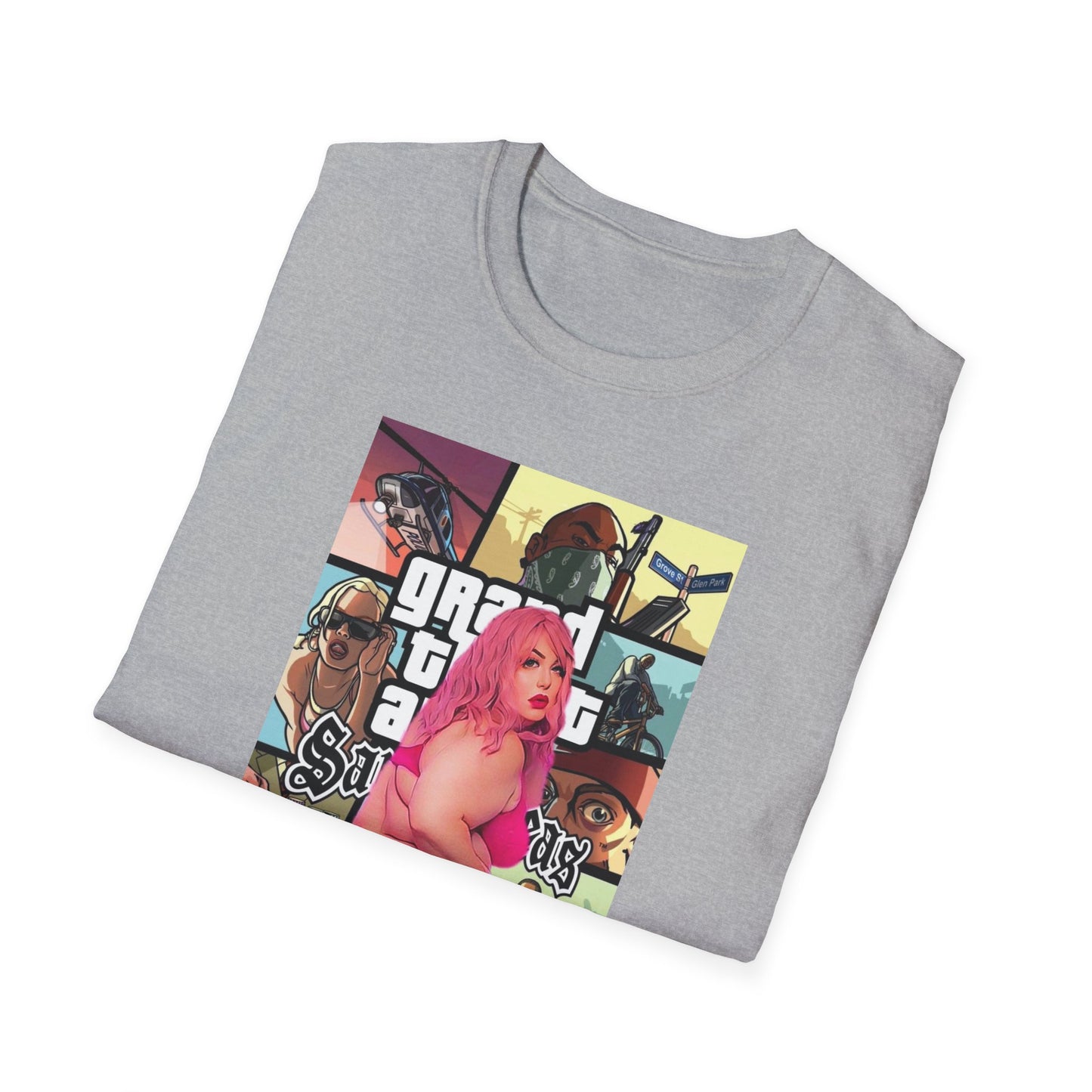 🚦 GTA Unisex Cotton Graphic T-Shirt — Street-Ready, Bold & Game-Iconic! 🚦
