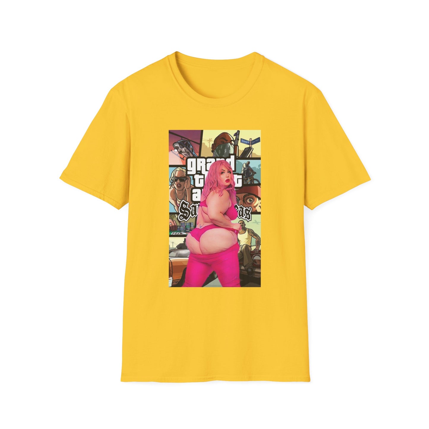 🚦 GTA Unisex Cotton Graphic T-Shirt — Street-Ready, Bold & Game-Iconic! 🚦