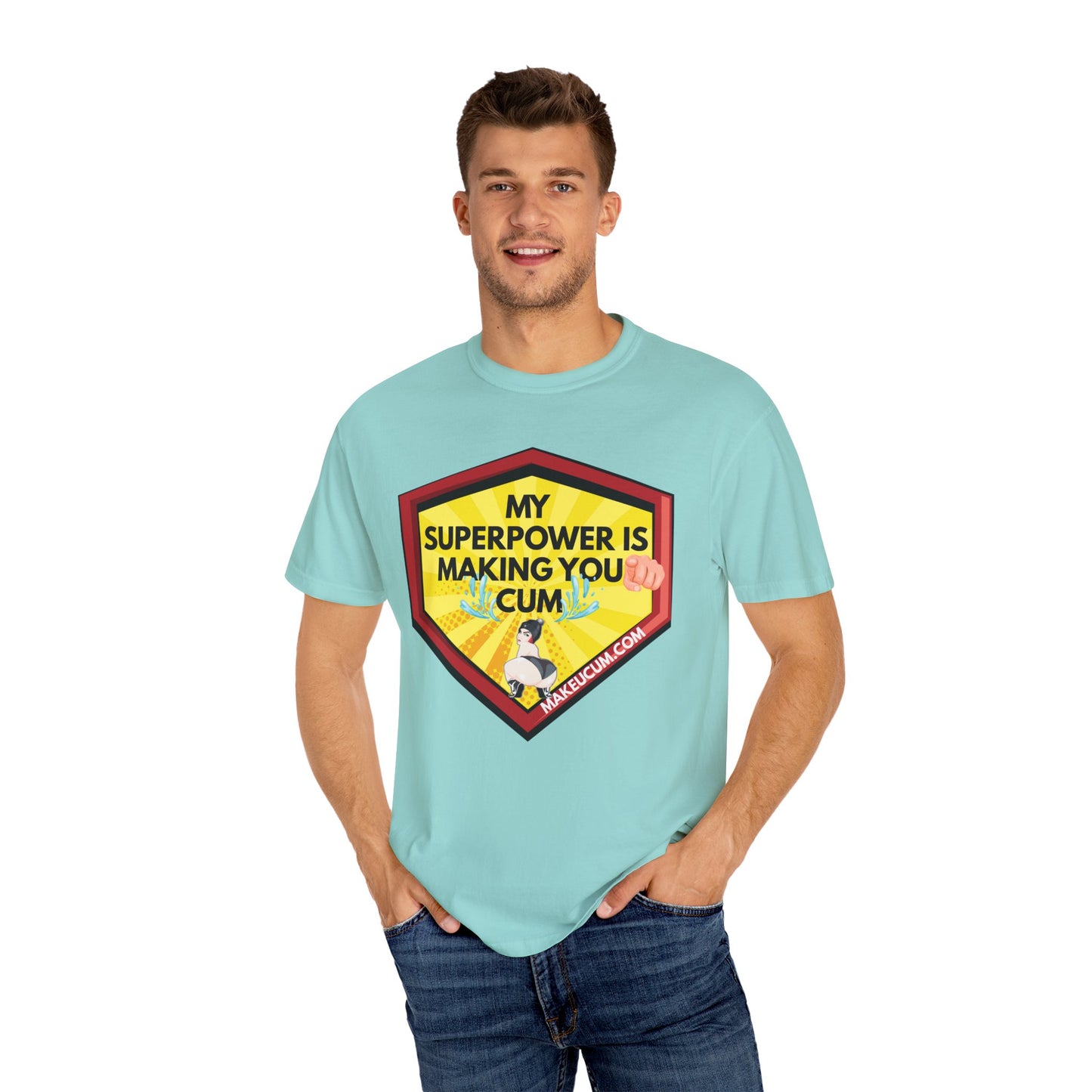 My Superpower is to Make You Cum Cotton Men's T-shirt