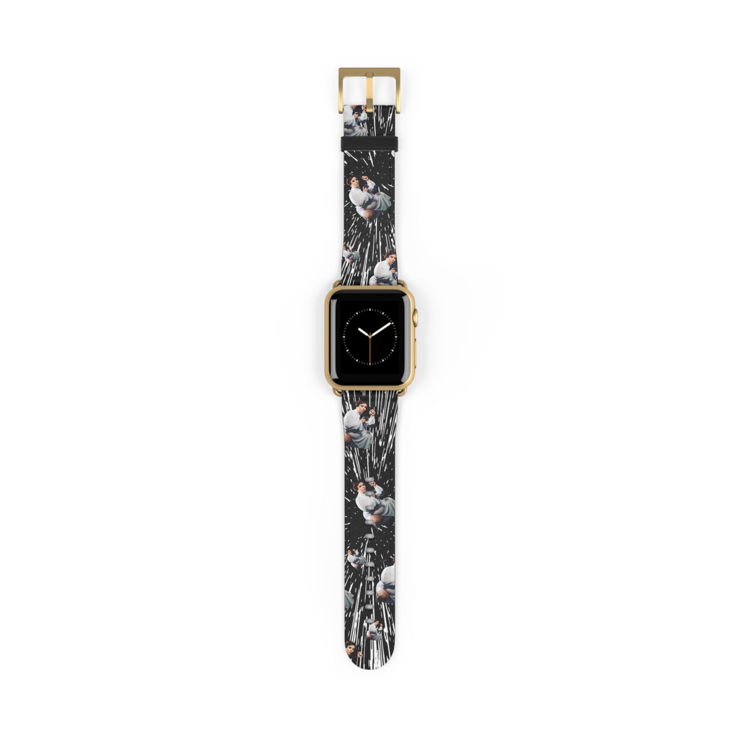 Artistic Watch Band - Unique Floral Design for Stylish Accessories