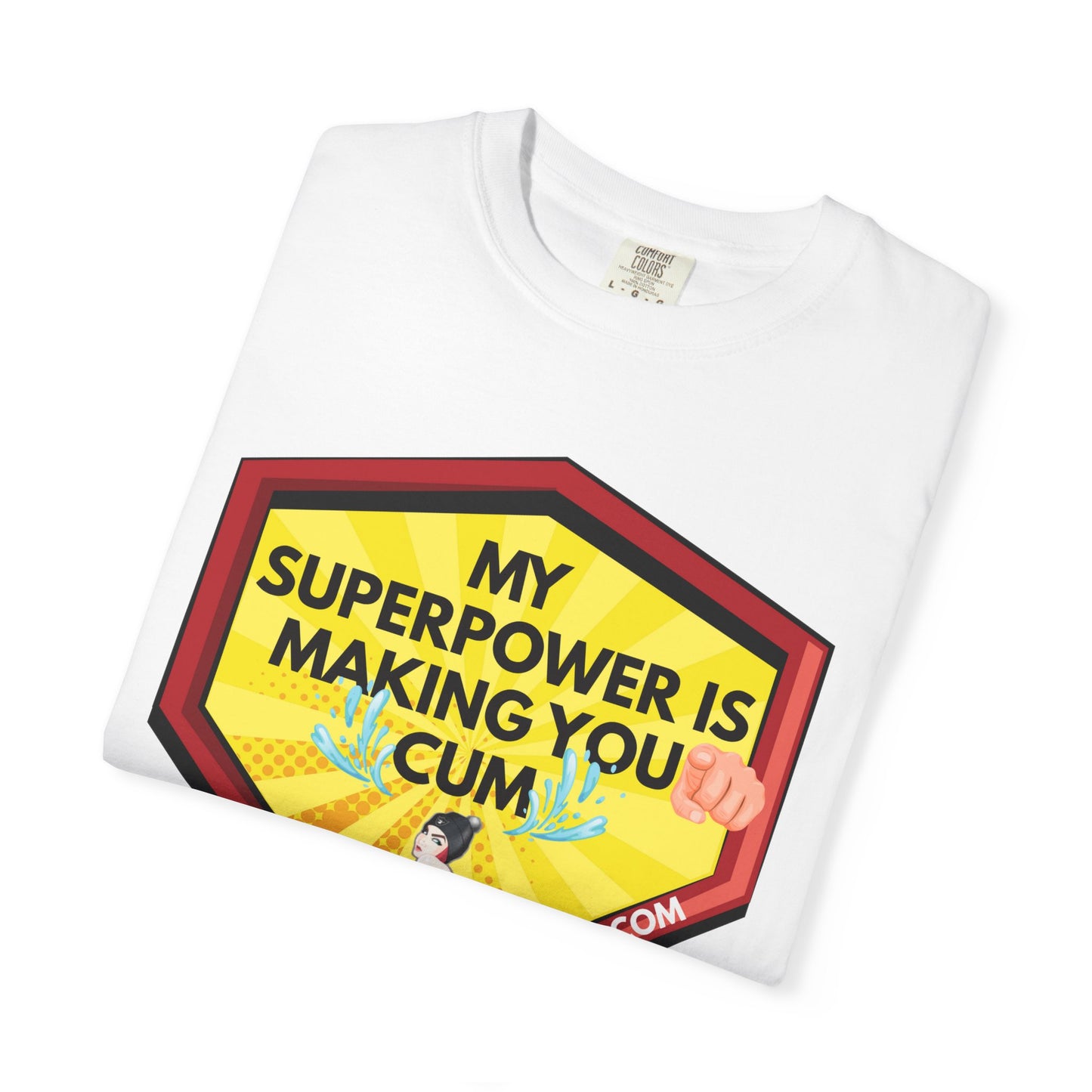 My Superpower is to Make You Cum Cotton Men's T-shirt