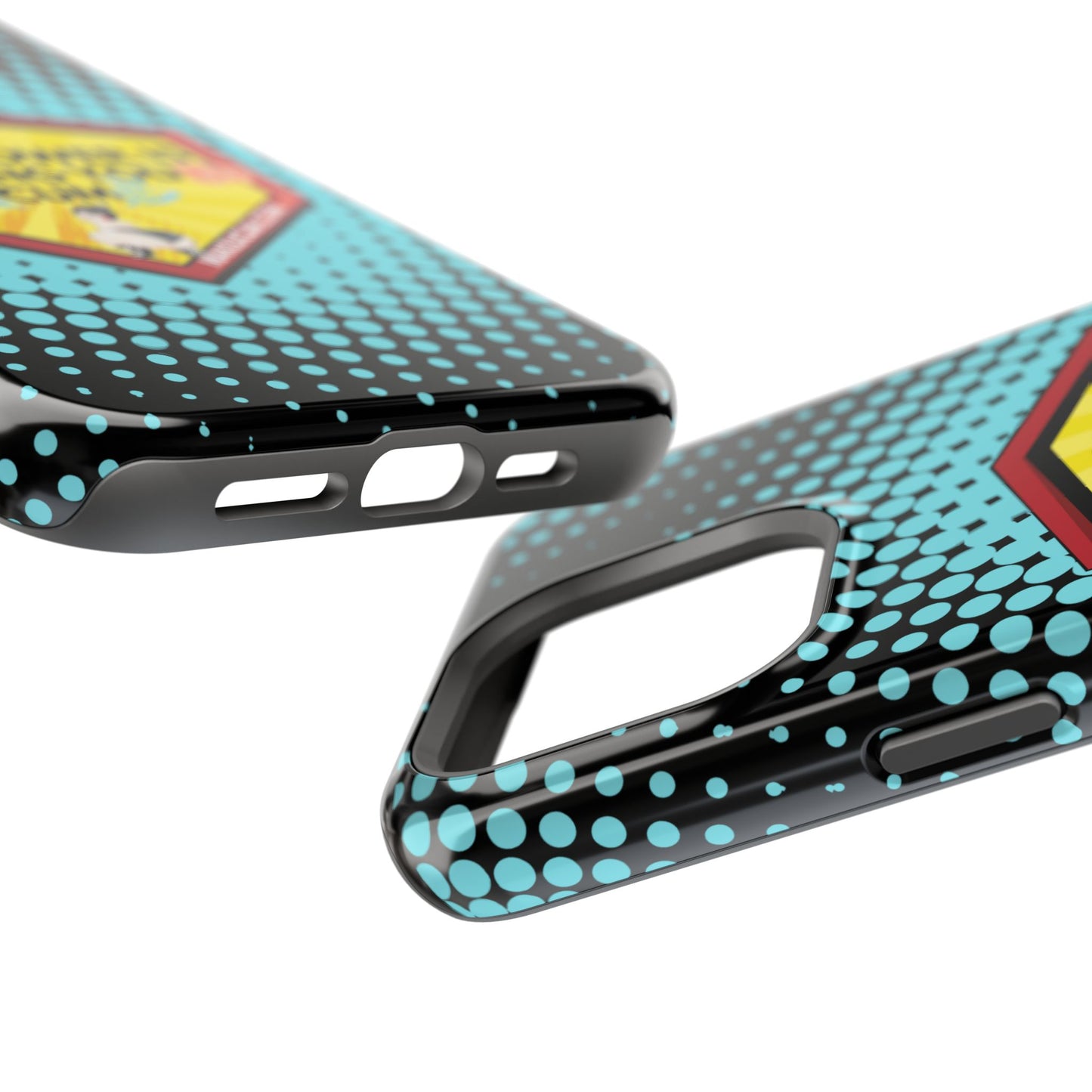 🔥 Spicy & Strong – Magnetic Superpower Adult-Themed Phone Case 💋📱