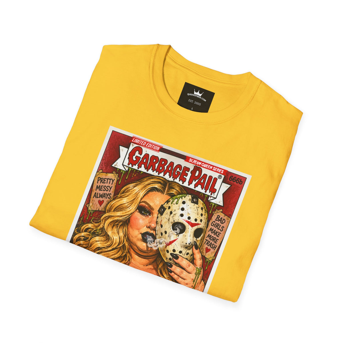 🏒 Jason Whorehees: Masked MILF | Scream Queen Slasher Series | Limited Edition Collector's Tee Camp Crystal Lake just got a whole lot THICKER, baby! 🏕️🔪