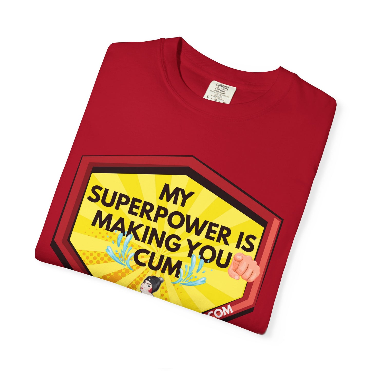 My Superpower is to Make You Cum Cotton Men's T-shirt