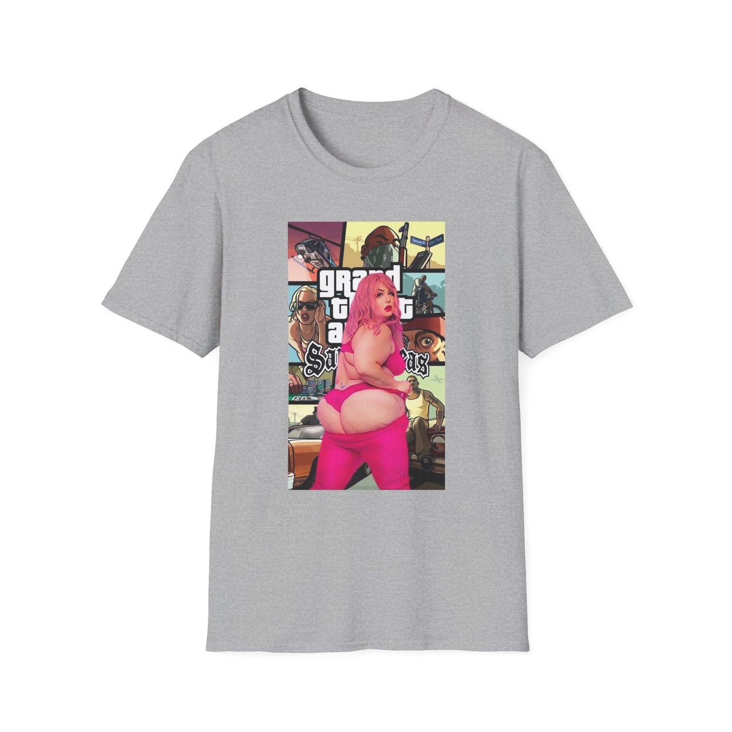 🚦 GTA Unisex Cotton Graphic T-Shirt — Street-Ready, Bold & Game-Iconic! 🚦