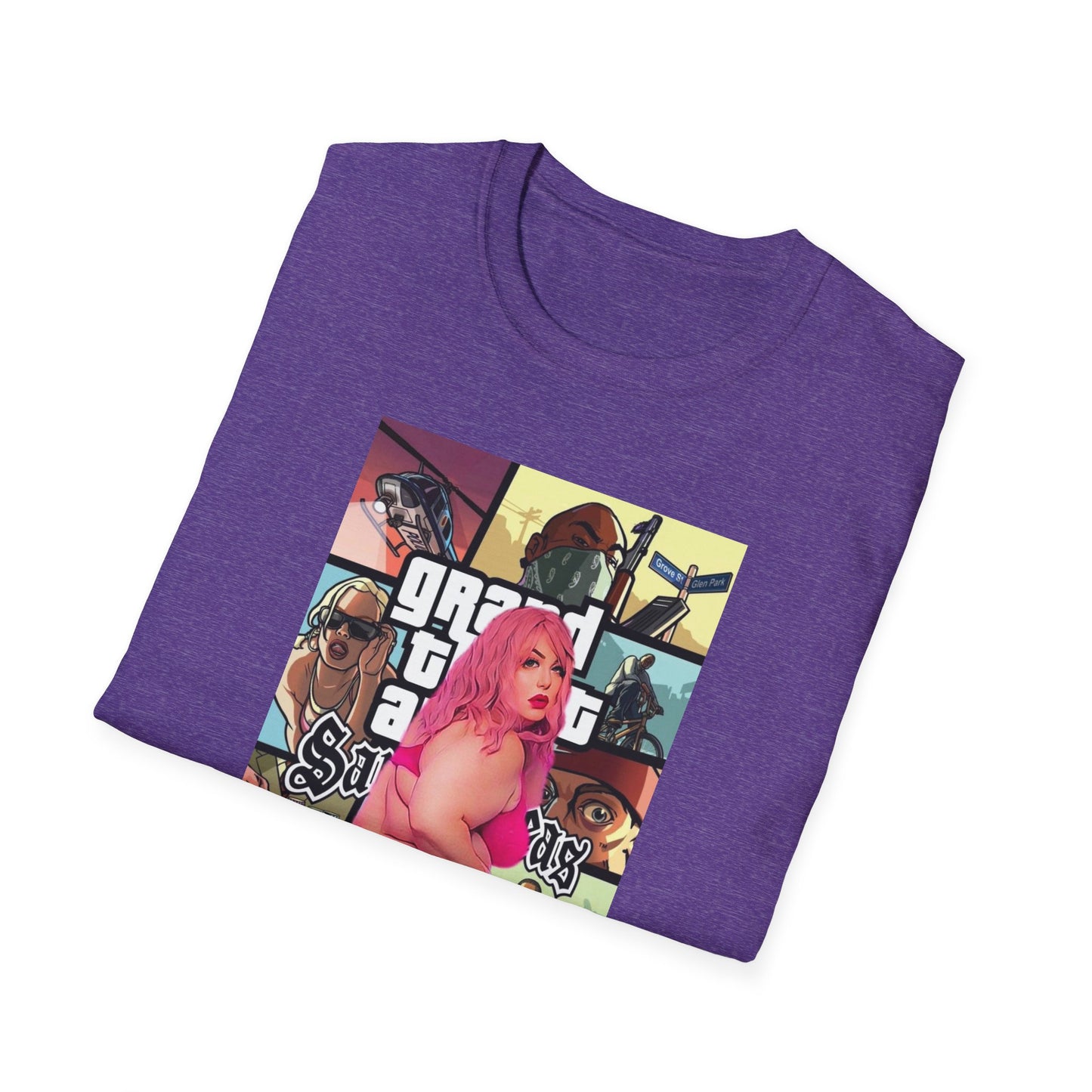 🚦 GTA Unisex Cotton Graphic T-Shirt — Street-Ready, Bold & Game-Iconic! 🚦