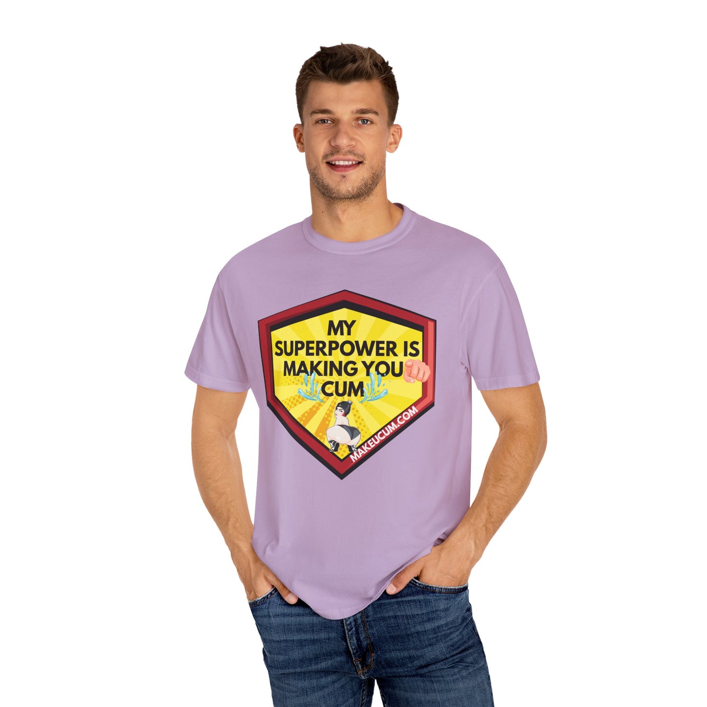 My Superpower is to Make You Cum Cotton Men's T-shirt