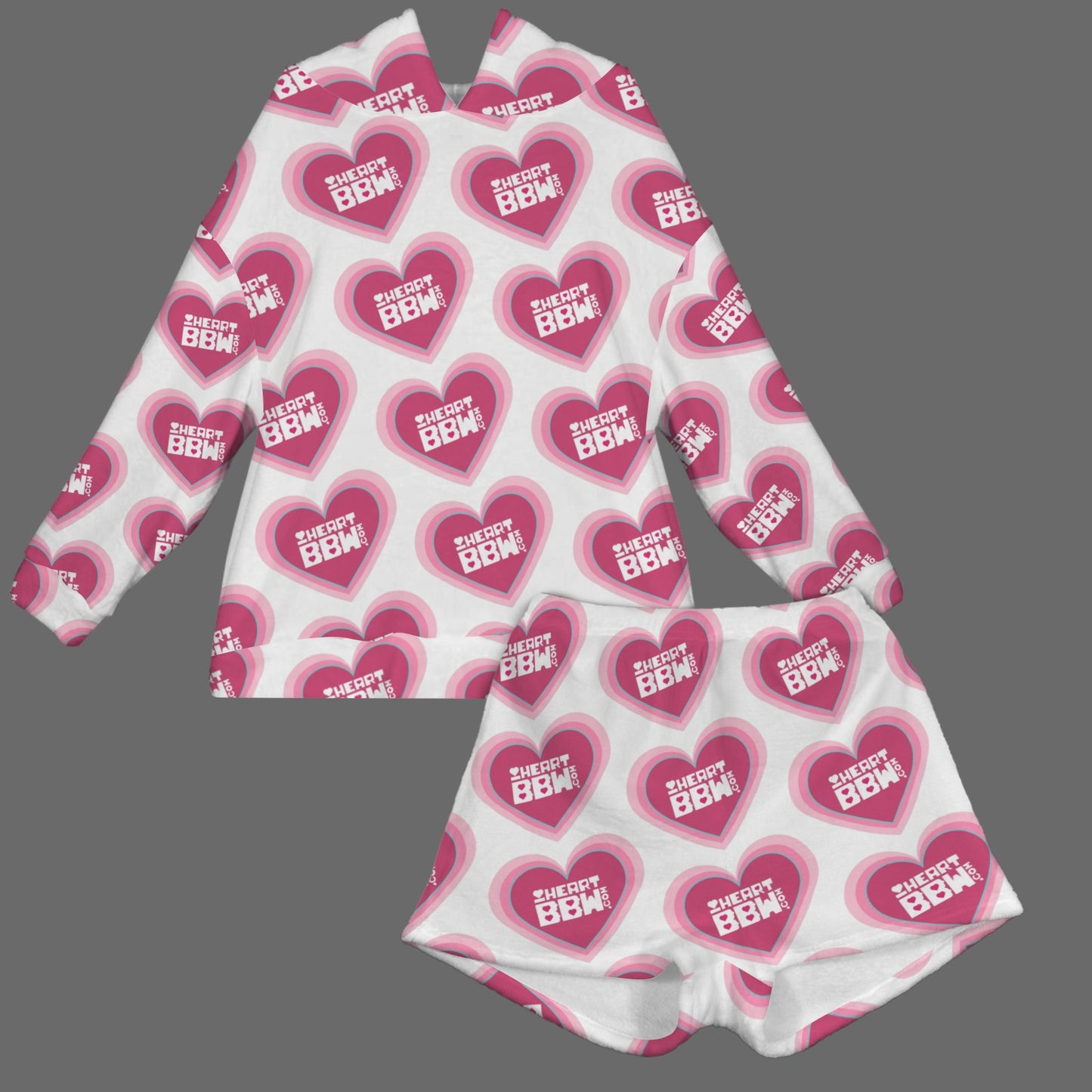 HeartBBw PJ Short Set