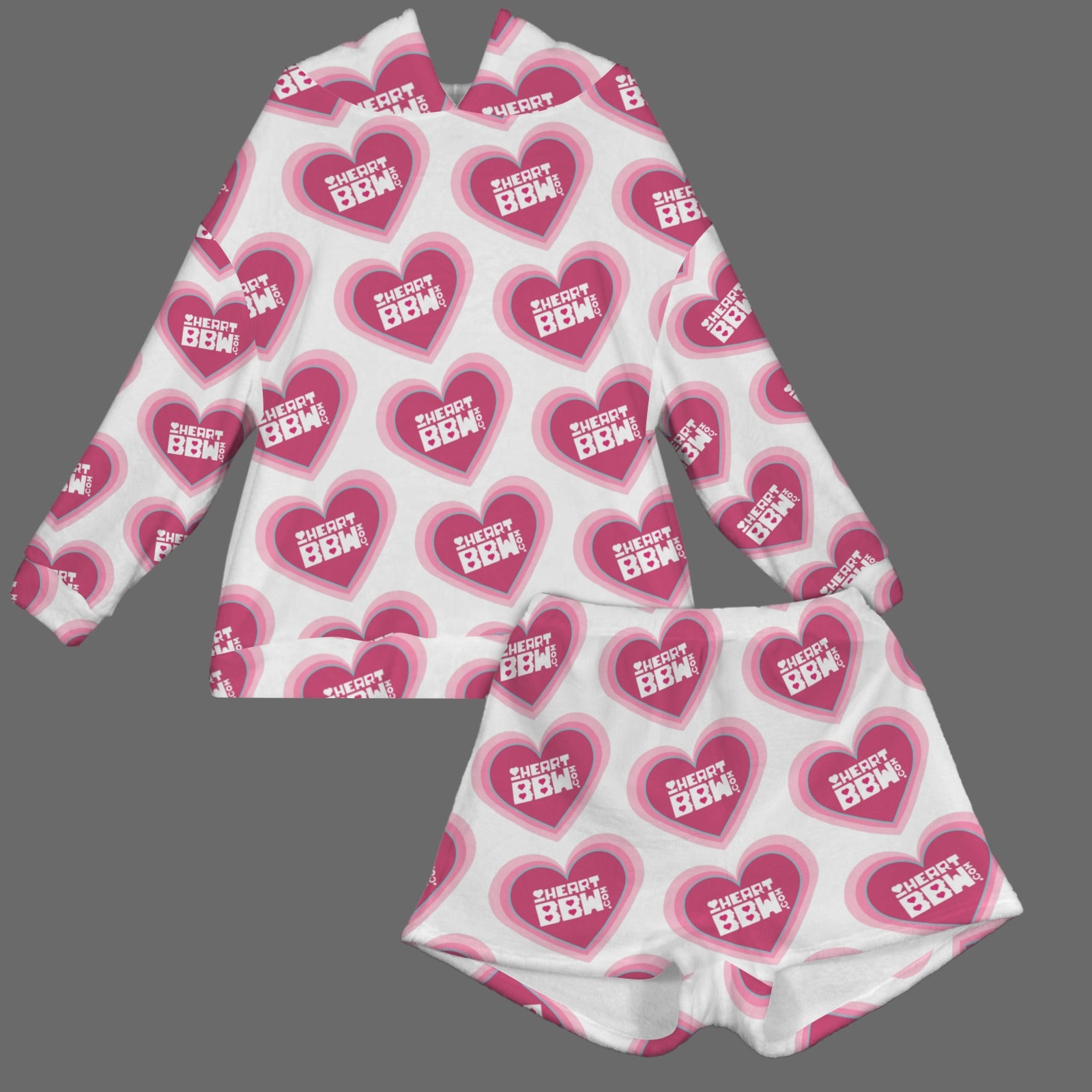 HeartBBw PJ Short Set
