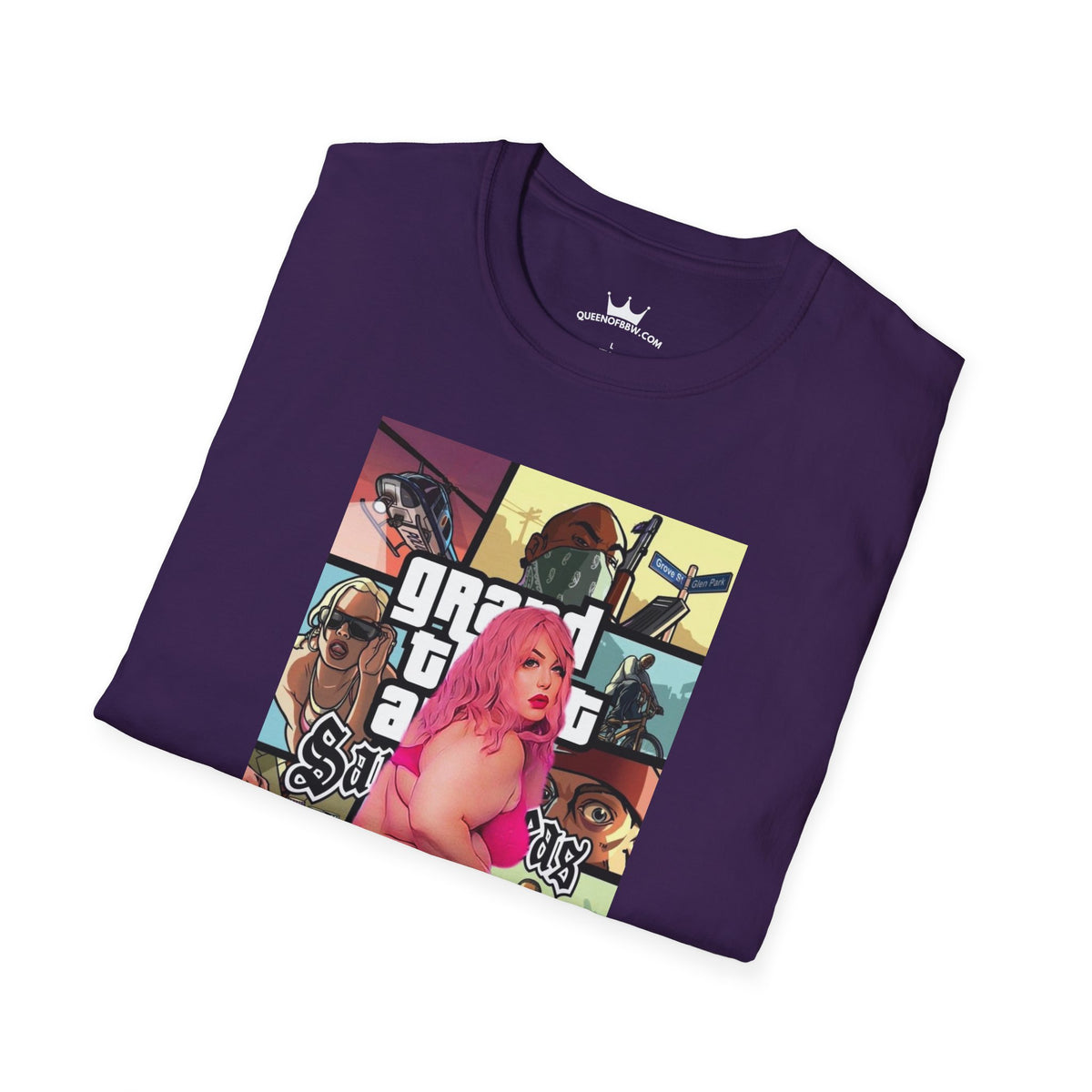 🚦 GTA Unisex Cotton Graphic T-Shirt — Street-Ready, Bold & Game-Iconic! 🚦