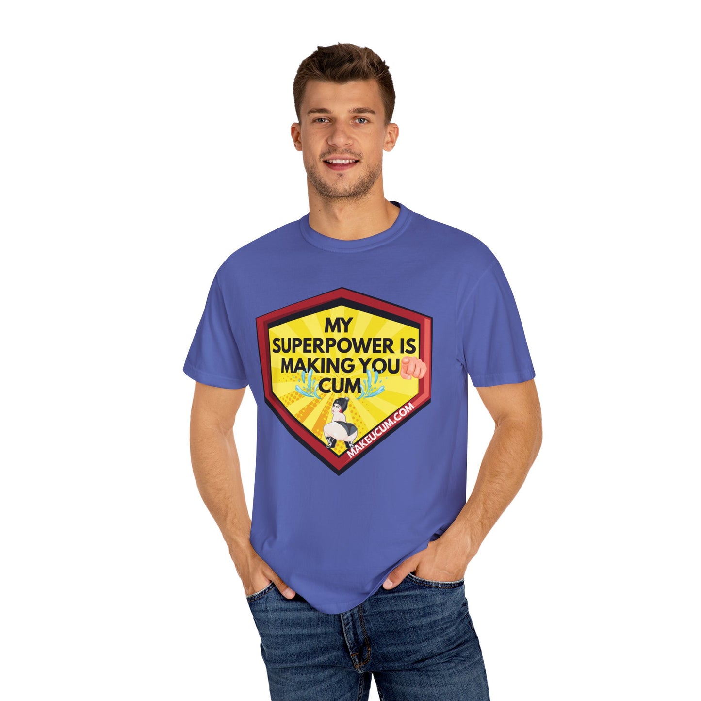 My Superpower is to Make You Cum Cotton Men's T-shirt