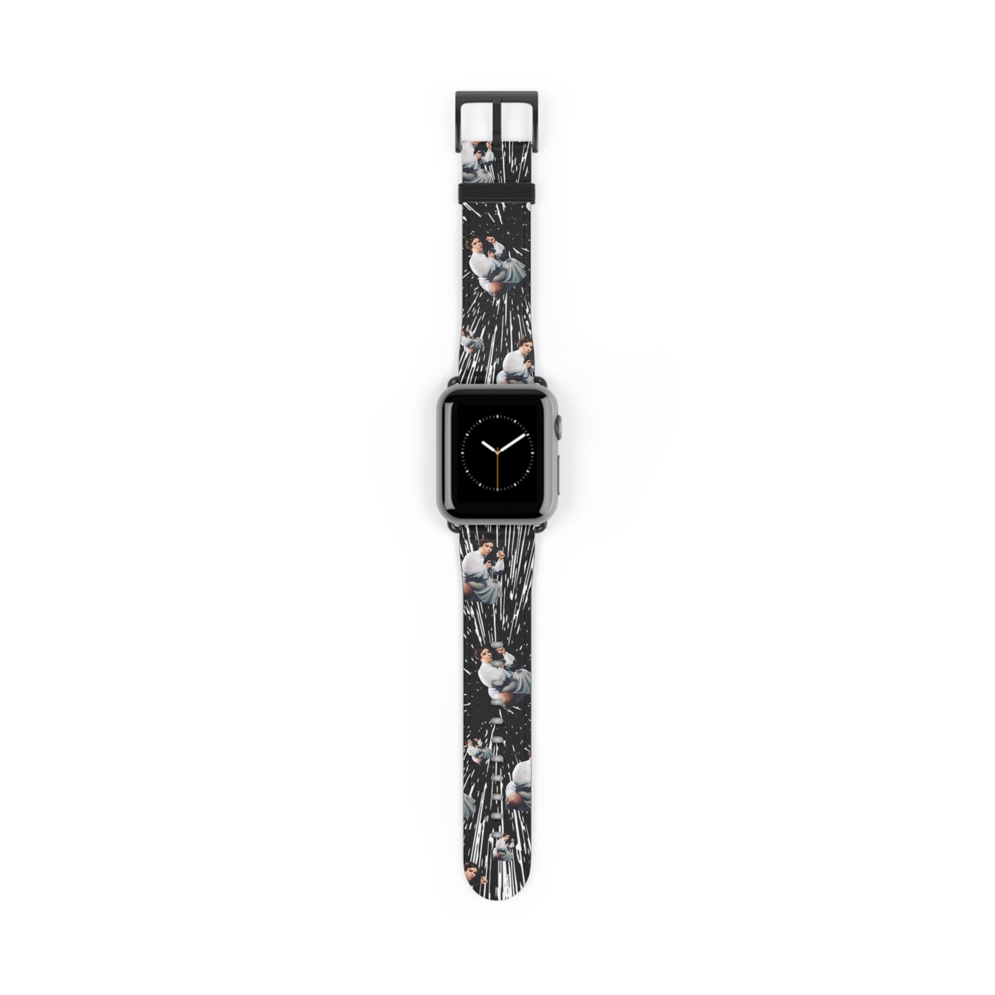 Artistic Watch Band - Unique Floral Design for Stylish Accessories