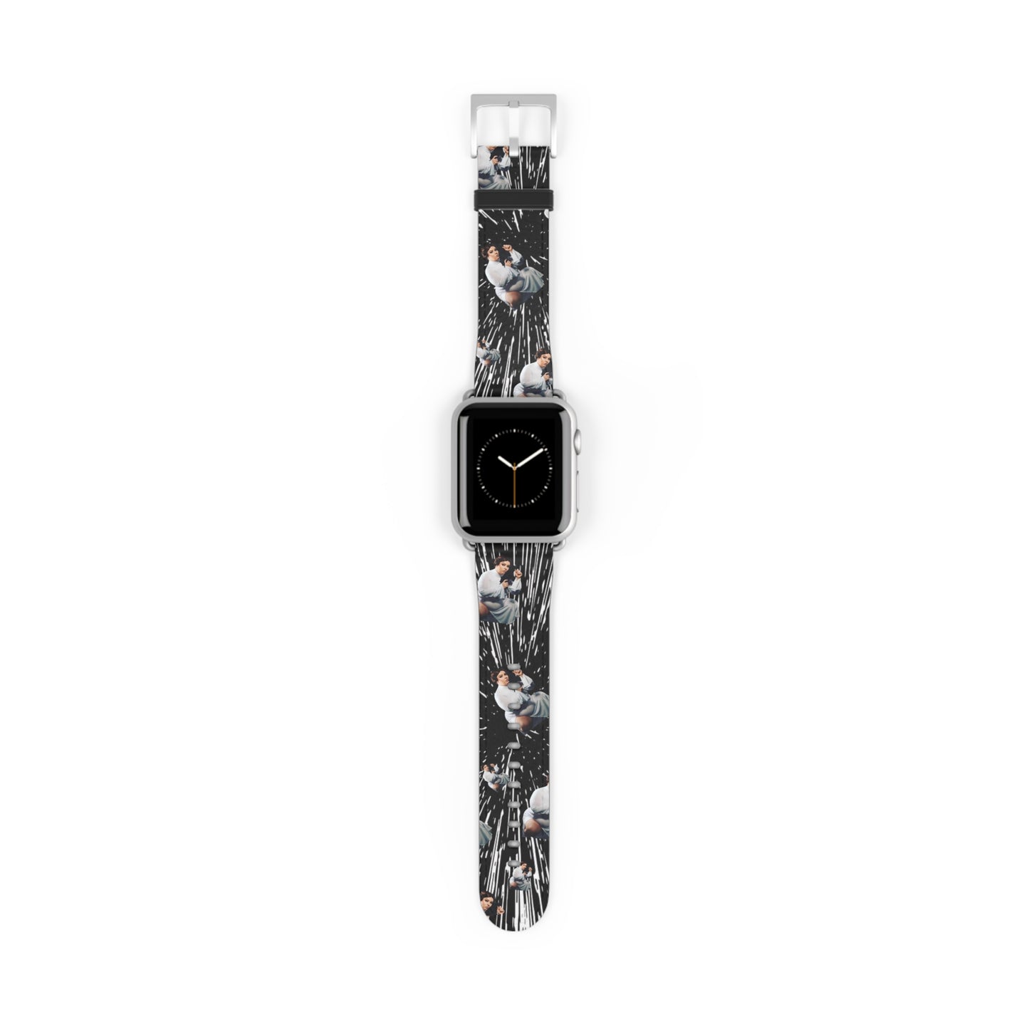 Artistic Watch Band - Unique Floral Design for Stylish Accessories