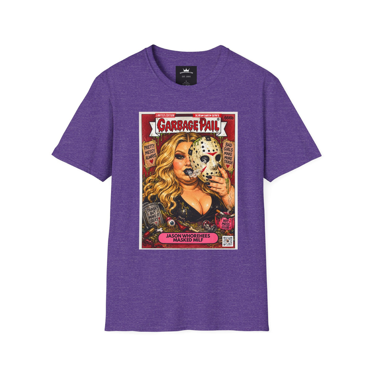 🏒 Jason Whorehees: Masked MILF | Scream Queen Slasher Series | Limited Edition Collector's Tee Camp Crystal Lake just got a whole lot THICKER, baby! 🏕️🔪