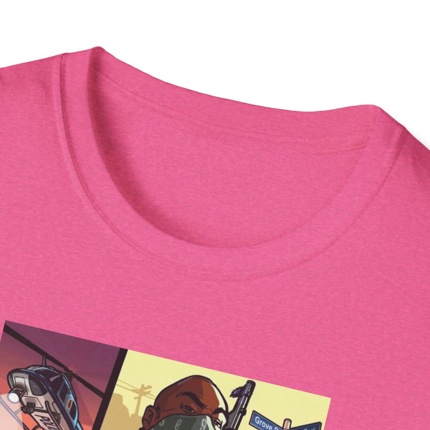 🚦 GTA Unisex Cotton Graphic T-Shirt — Street-Ready, Bold & Game-Iconic! 🚦