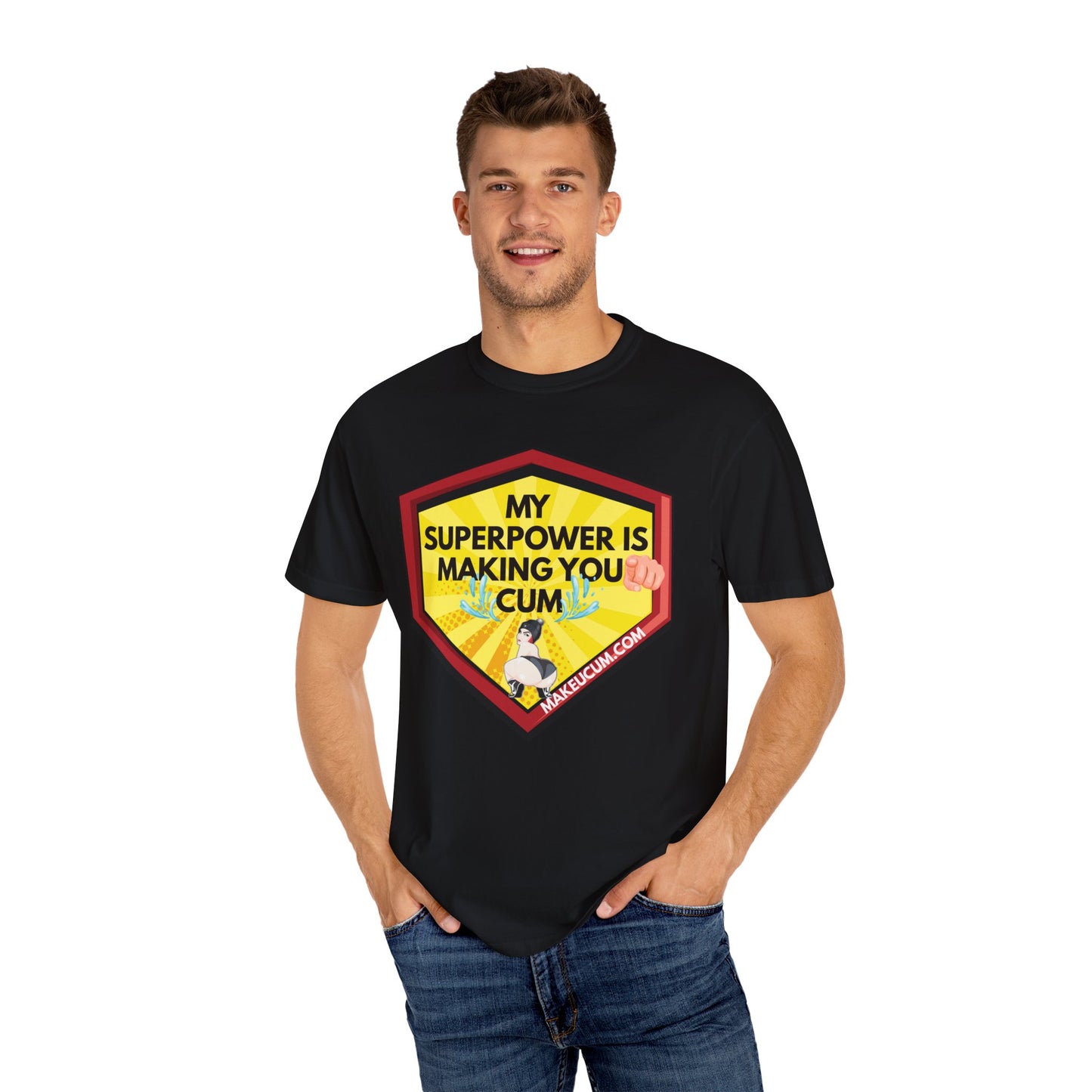 My Superpower is to Make You Cum Cotton Men's T-shirt