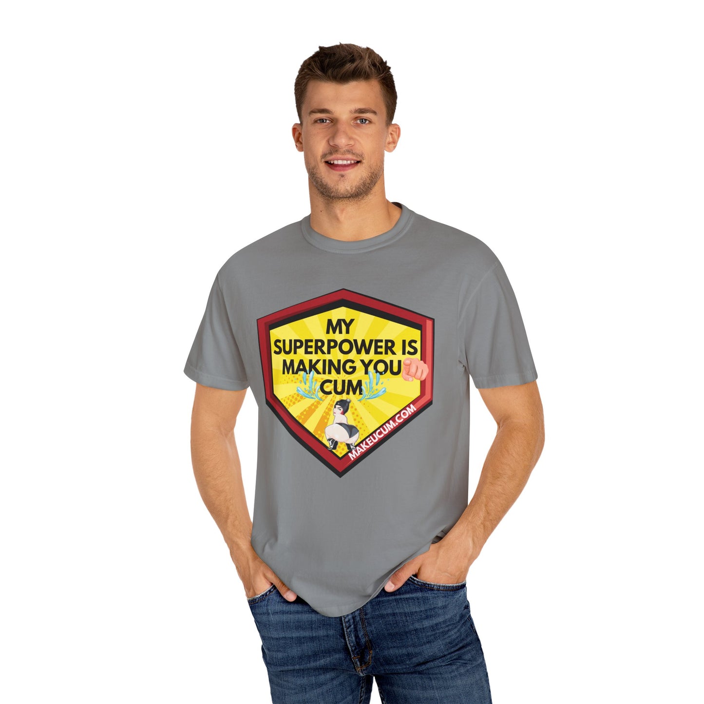 My Superpower is to Make You Cum Cotton Men's T-shirt
