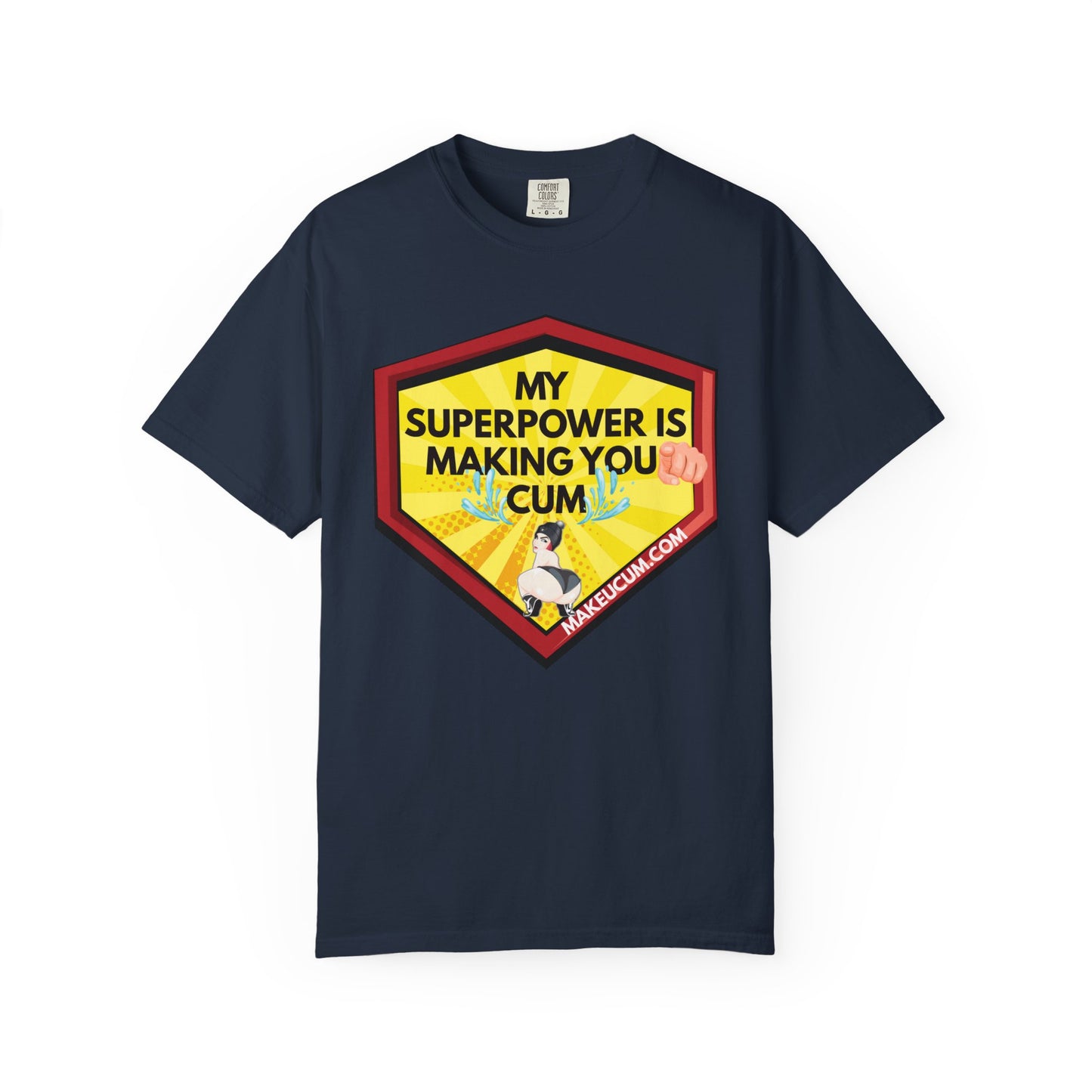 My Superpower is to Make You Cum Cotton Men's T-shirt