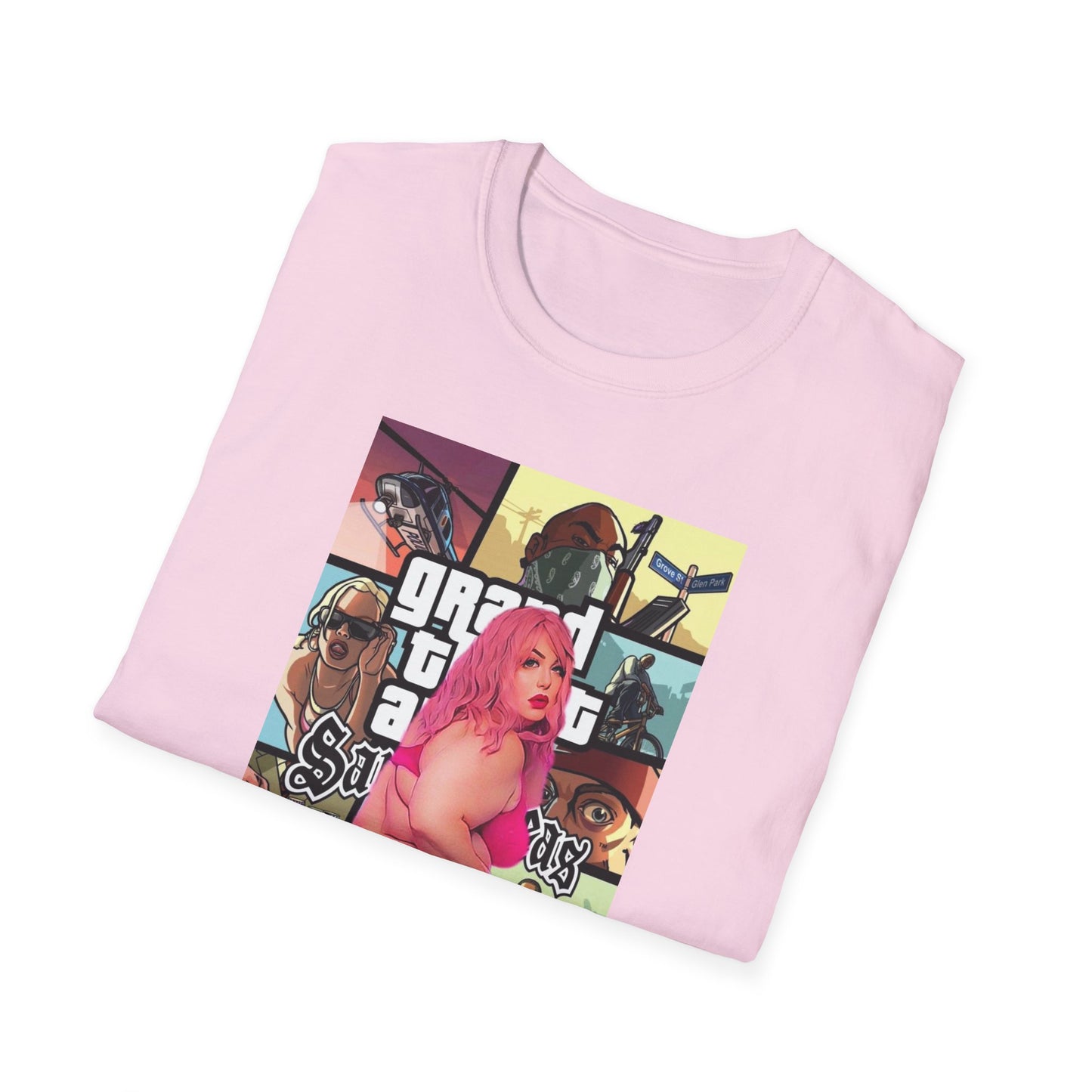 🚦 GTA Unisex Cotton Graphic T-Shirt — Street-Ready, Bold & Game-Iconic! 🚦