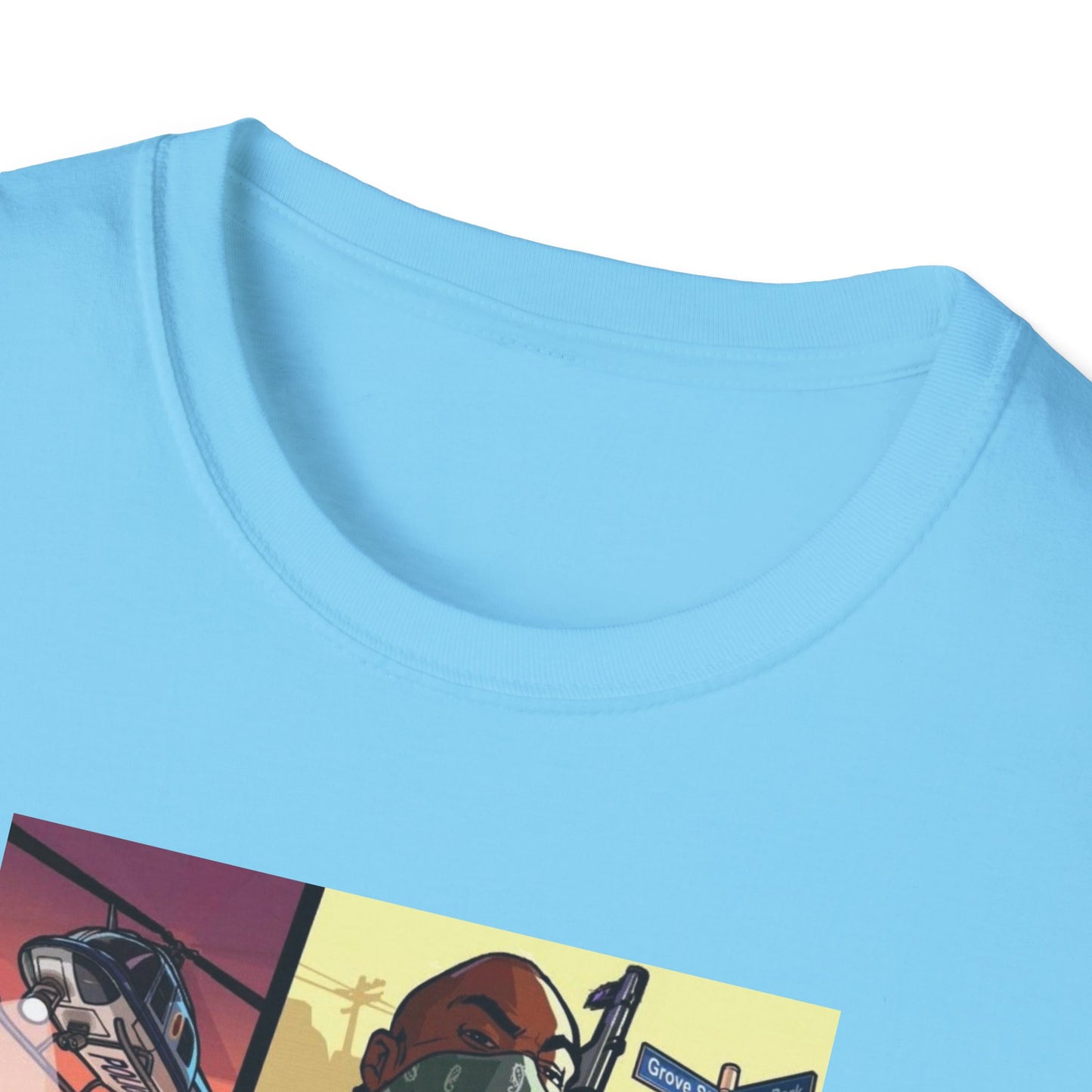 🚦 GTA Unisex Cotton Graphic T-Shirt — Street-Ready, Bold & Game-Iconic! 🚦