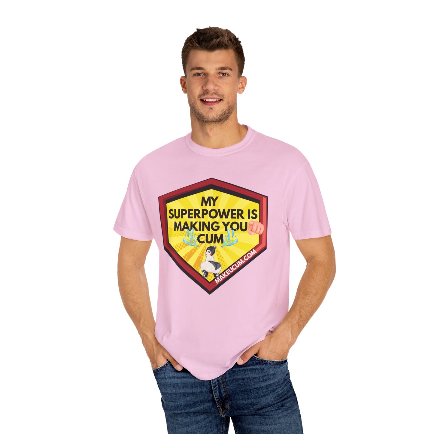 My Superpower is to Make You Cum Cotton Men's T-shirt