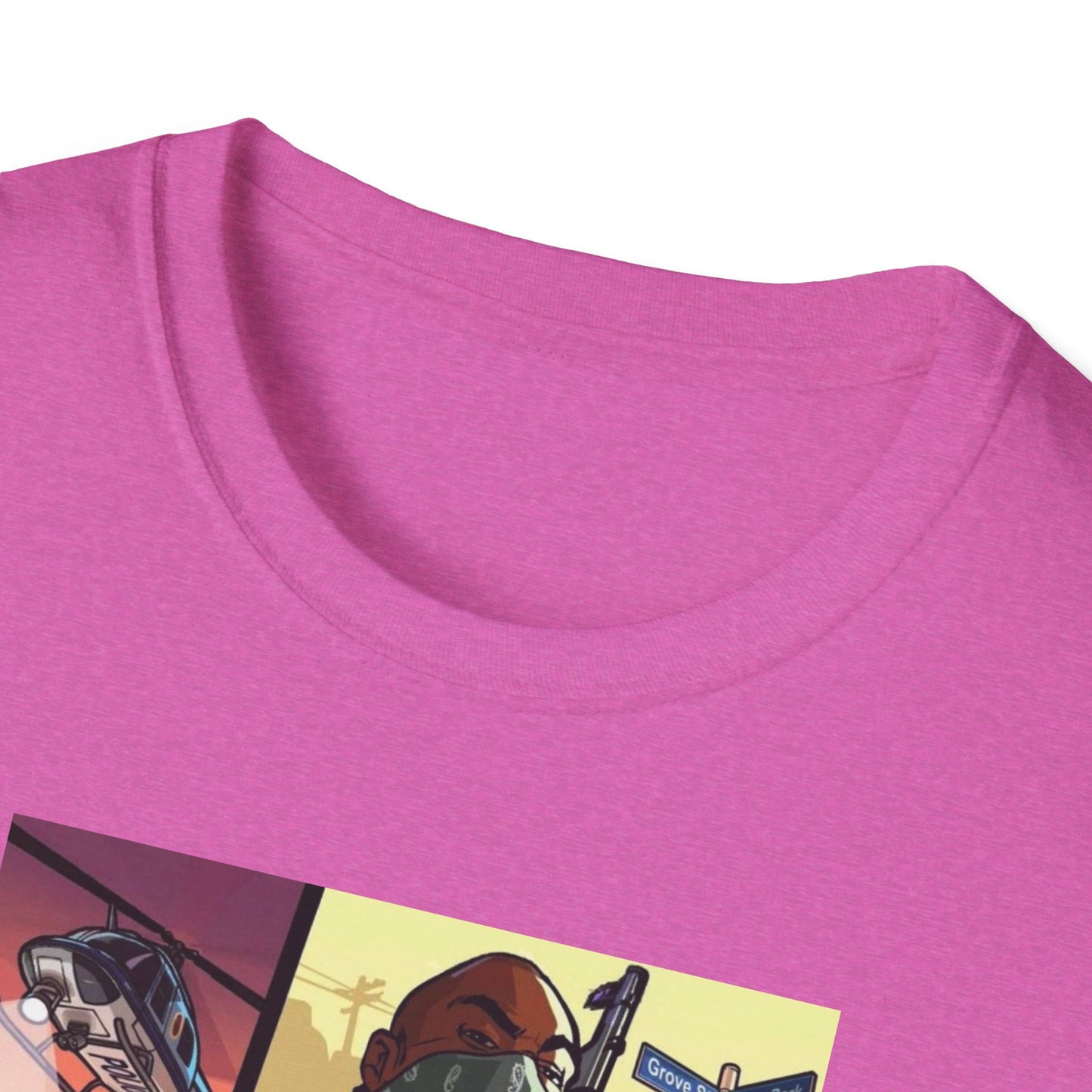 🚦 GTA Unisex Cotton Graphic T-Shirt — Street-Ready, Bold & Game-Iconic! 🚦