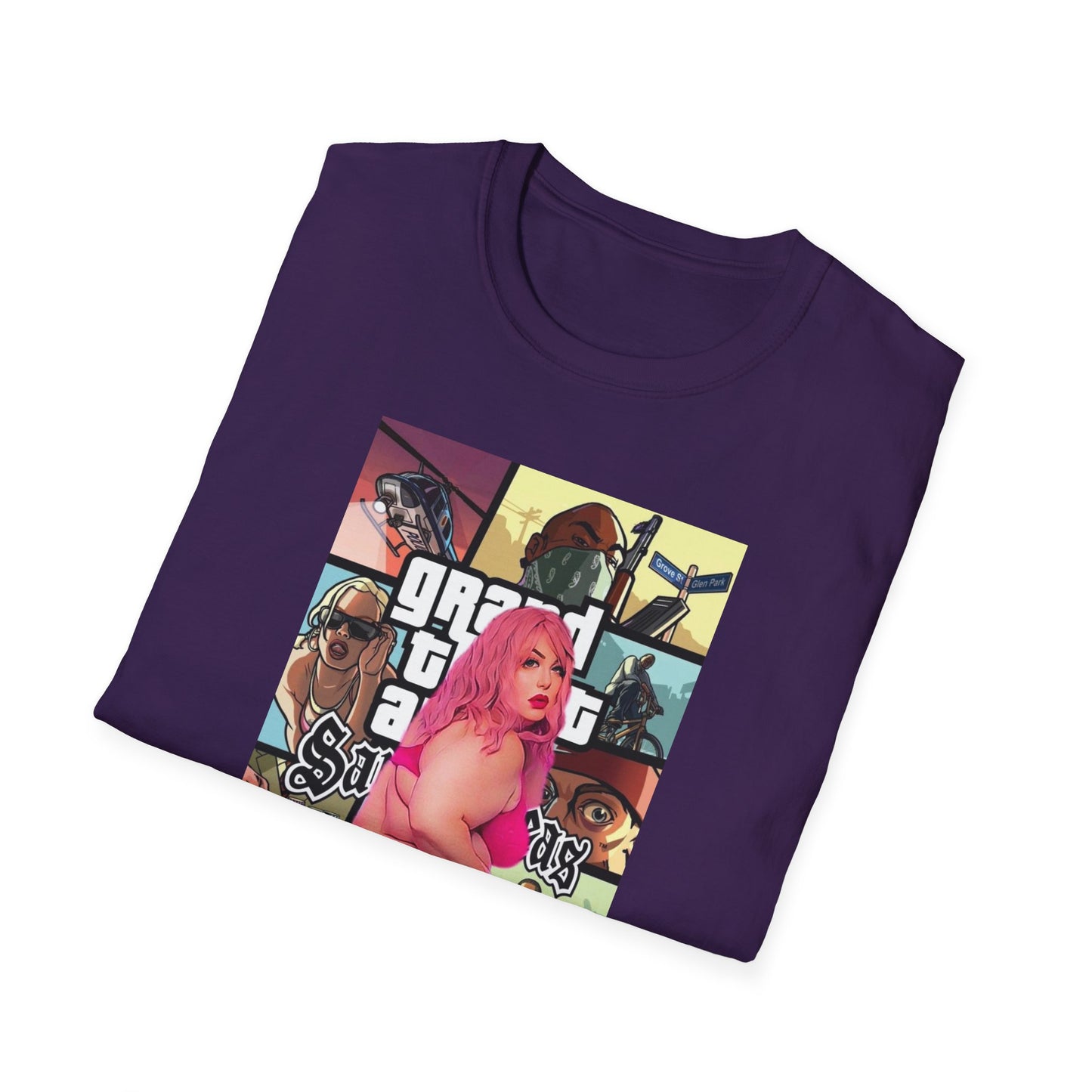 🚦 GTA Unisex Cotton Graphic T-Shirt — Street-Ready, Bold & Game-Iconic! 🚦