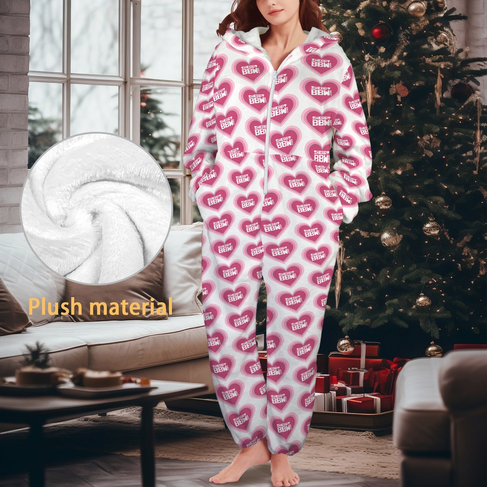 iHeartBbw logo Onesie