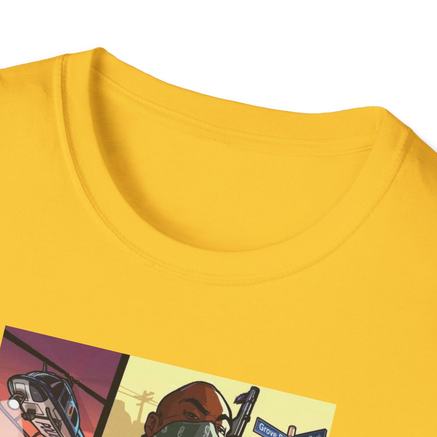 🚦 GTA Unisex Cotton Graphic T-Shirt — Street-Ready, Bold & Game-Iconic! 🚦